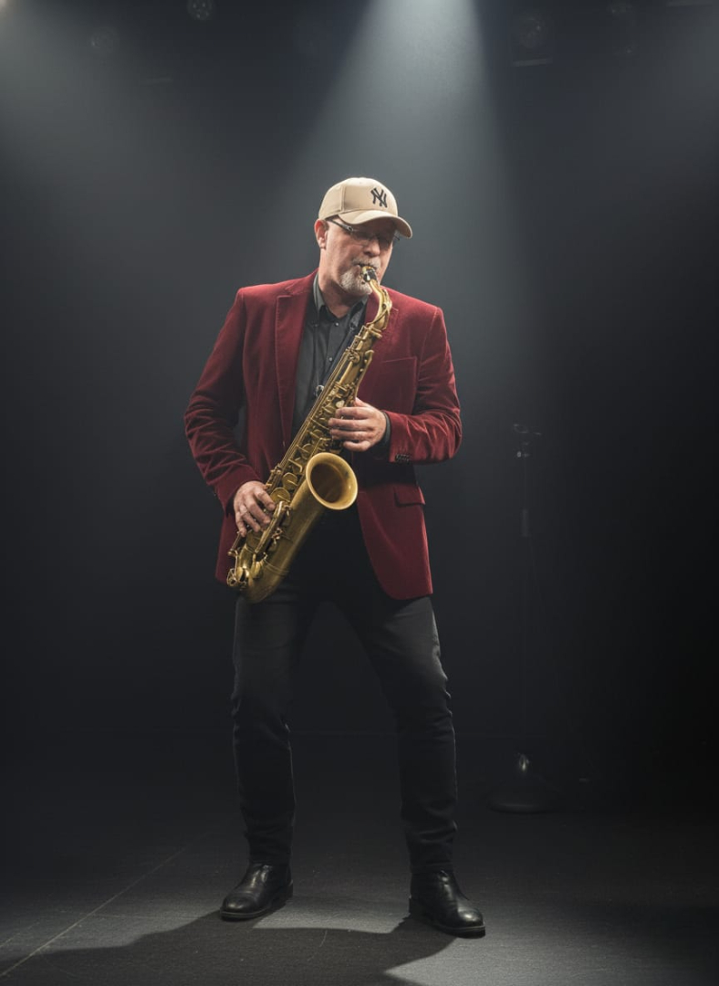 Nacho Valenciaga performing on saxophone — jazz photo by Nacho Valenciaga | All About Jazz