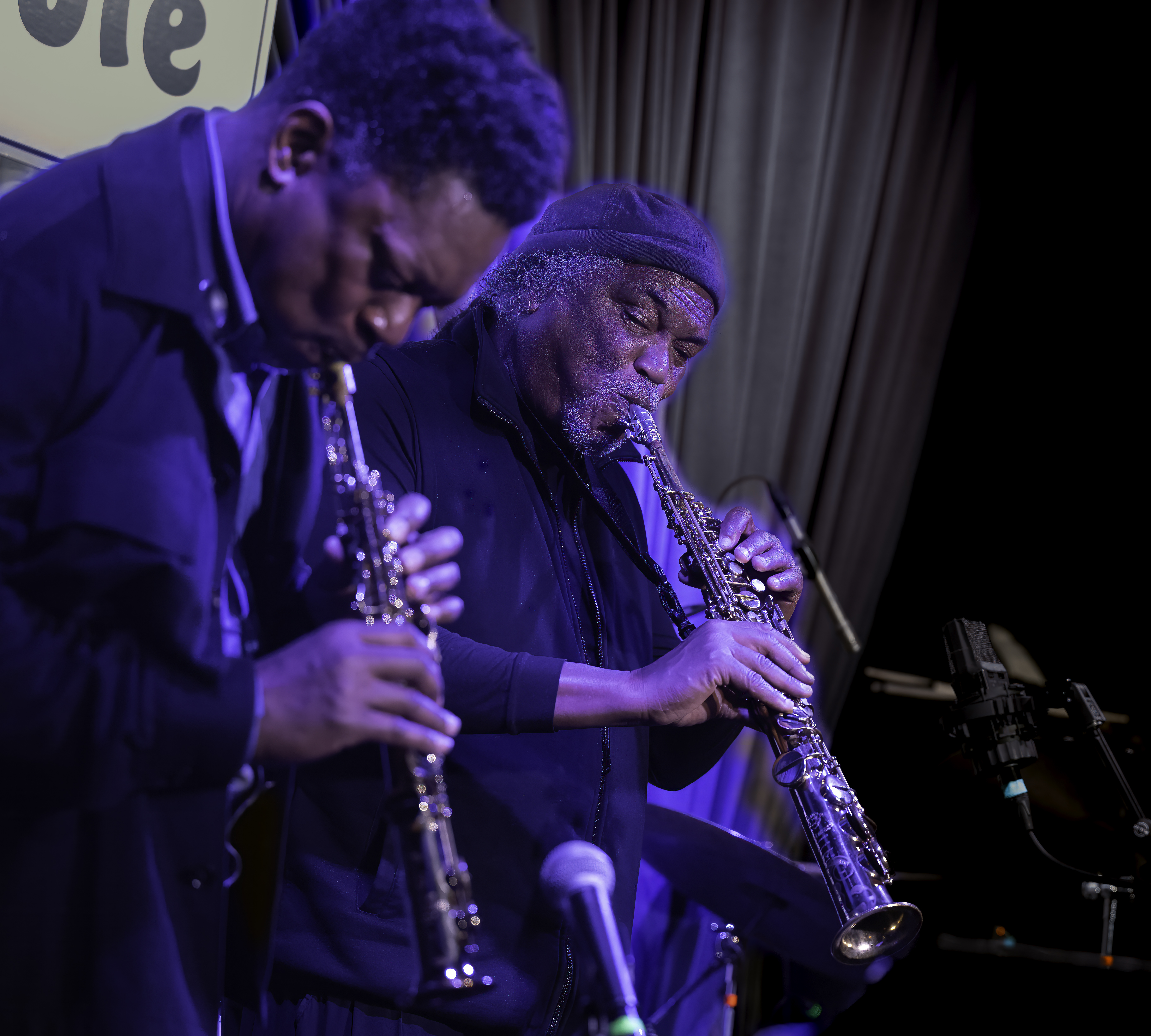 Ravi Coltrane and Richard Howell at the Blue Note in New York City