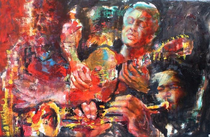 Trio — jazz photo by Massimo Chioccia Olga Tsarkova | All About Jazz
