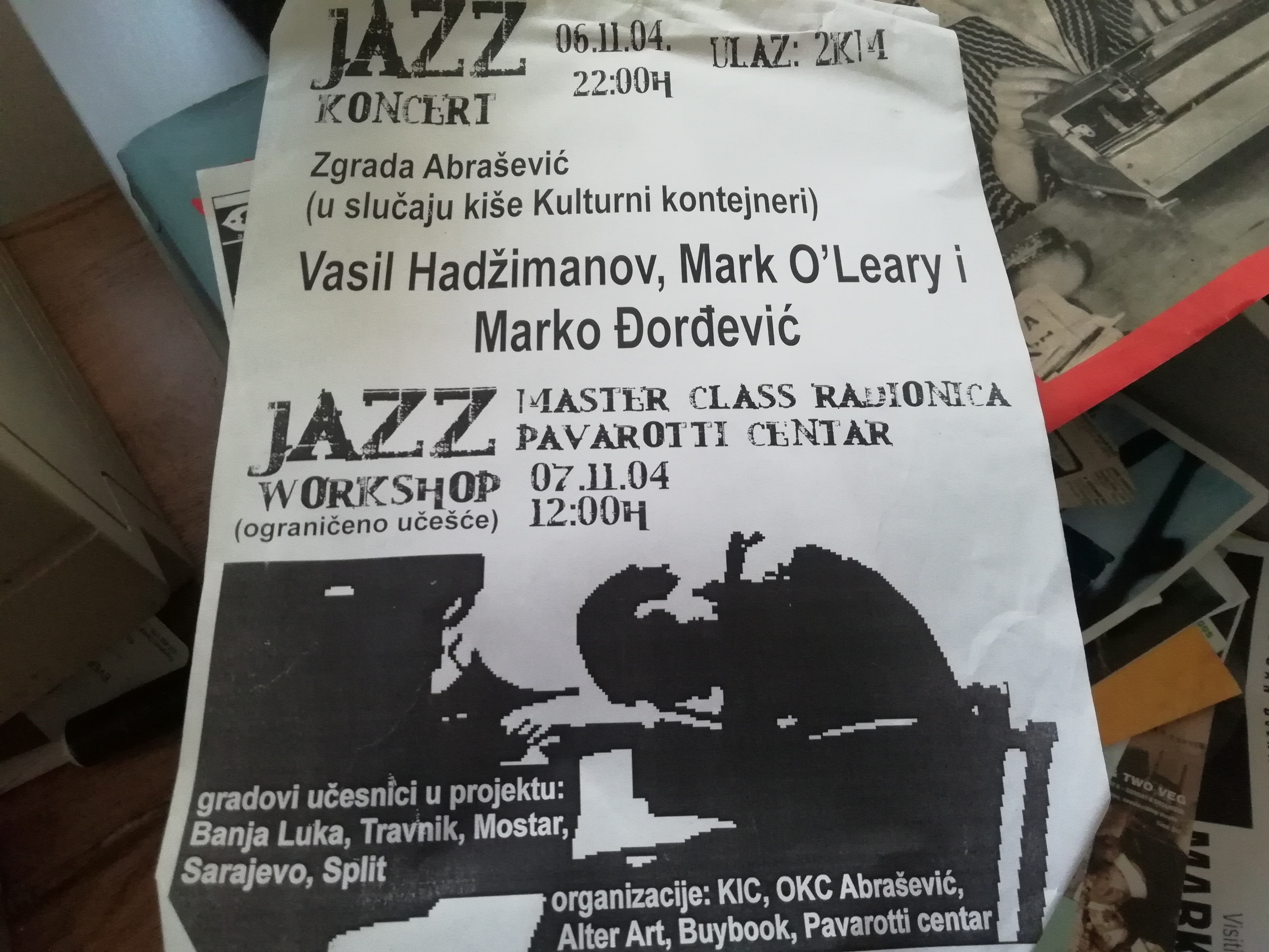 Mark O'Leary Luciano Pavarotti Centre