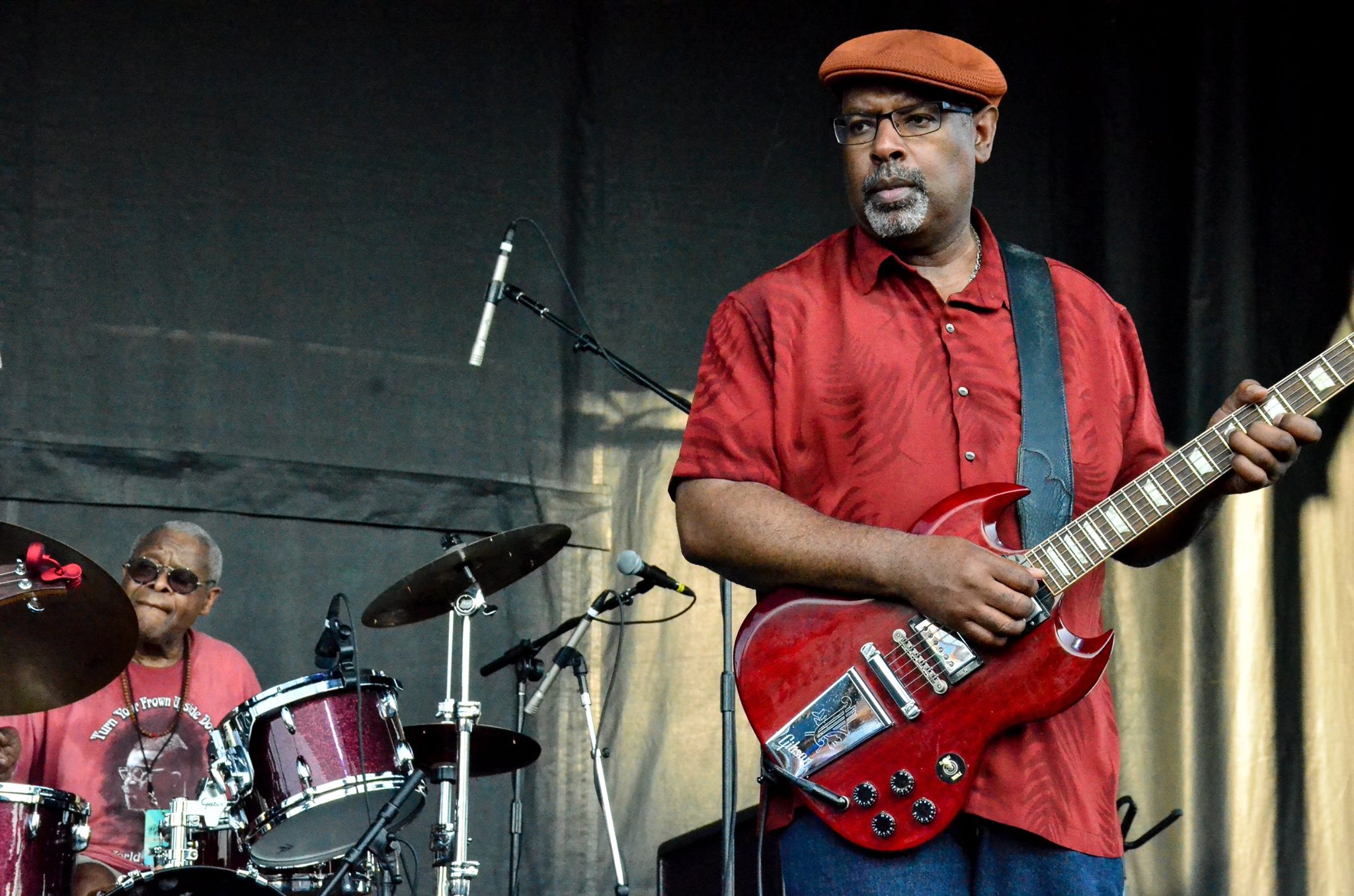 Jaimoe's Jasssz Band at the Laid Back Festival at Northwell Health at Jones Beach in NY.
