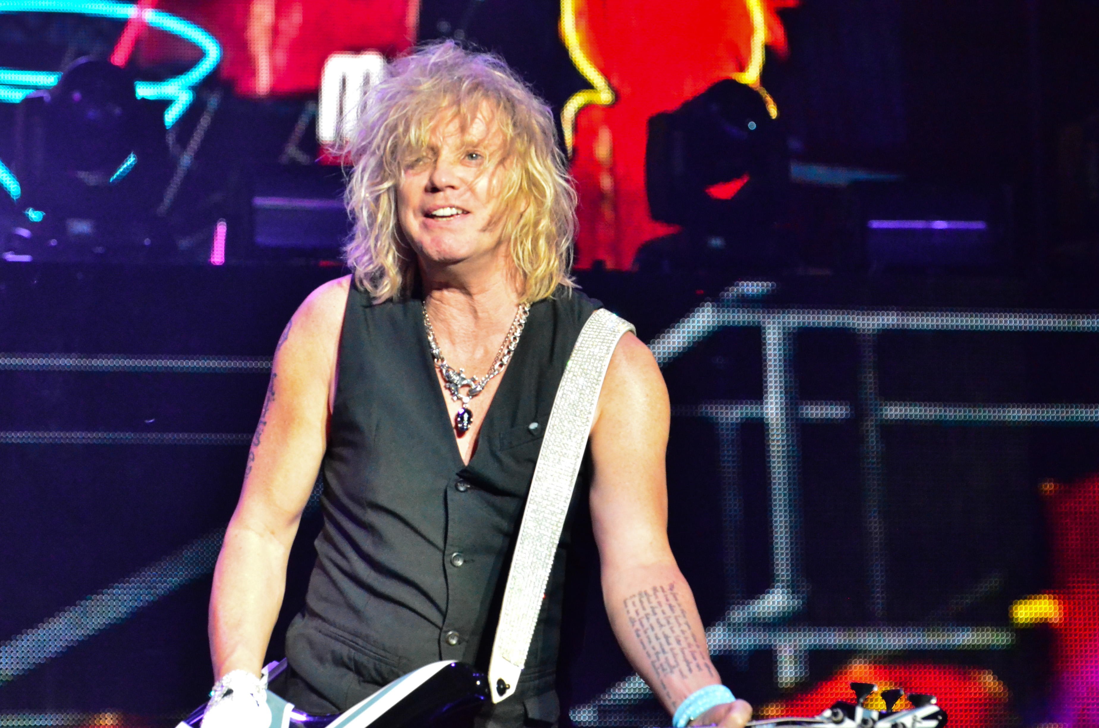 Def Leppard at NIkon at Jones Beach Theater on 7-23-2015.