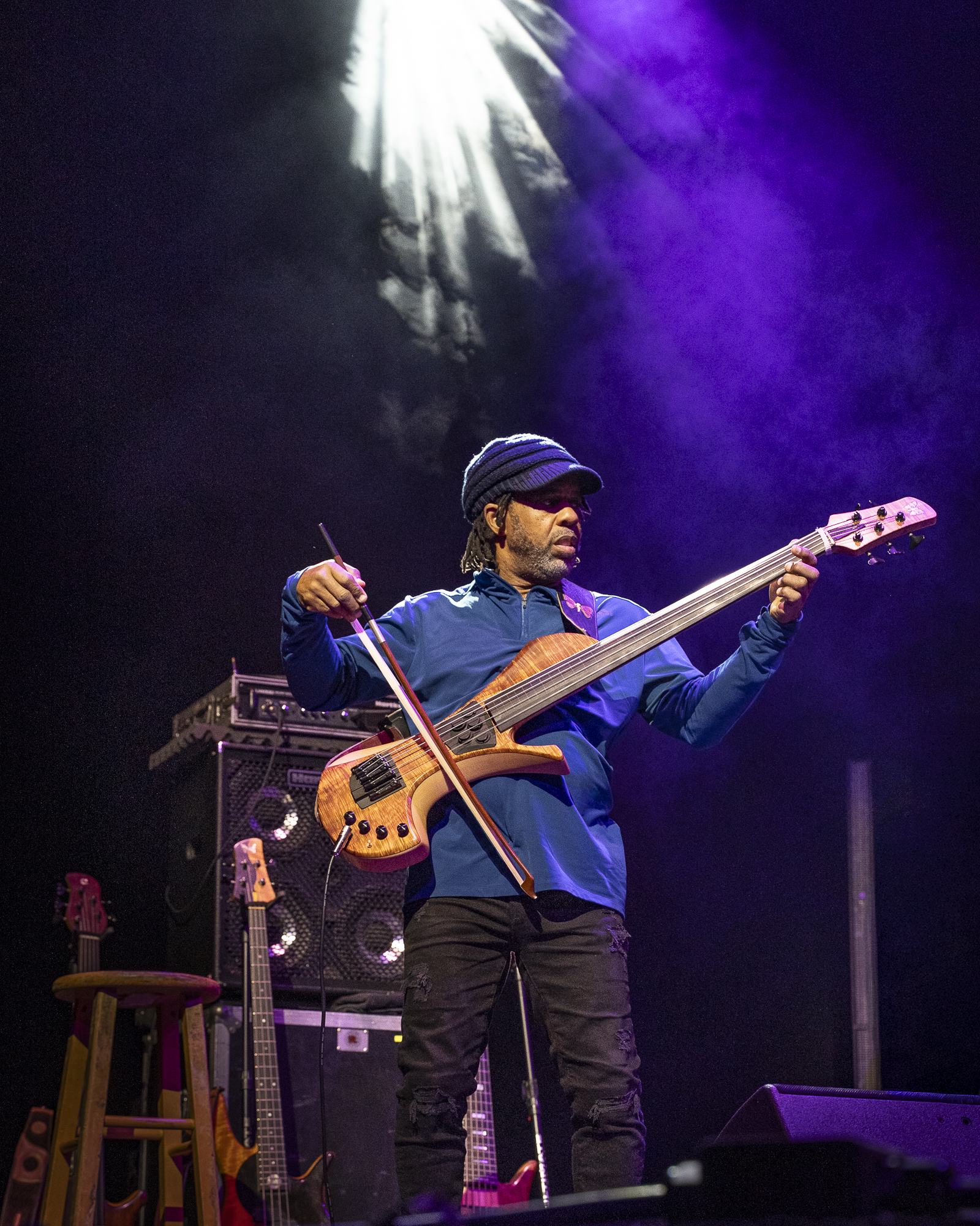 Victor Wooten with Bela Fleck & the Flecktones at the Salt Shed in Chicago