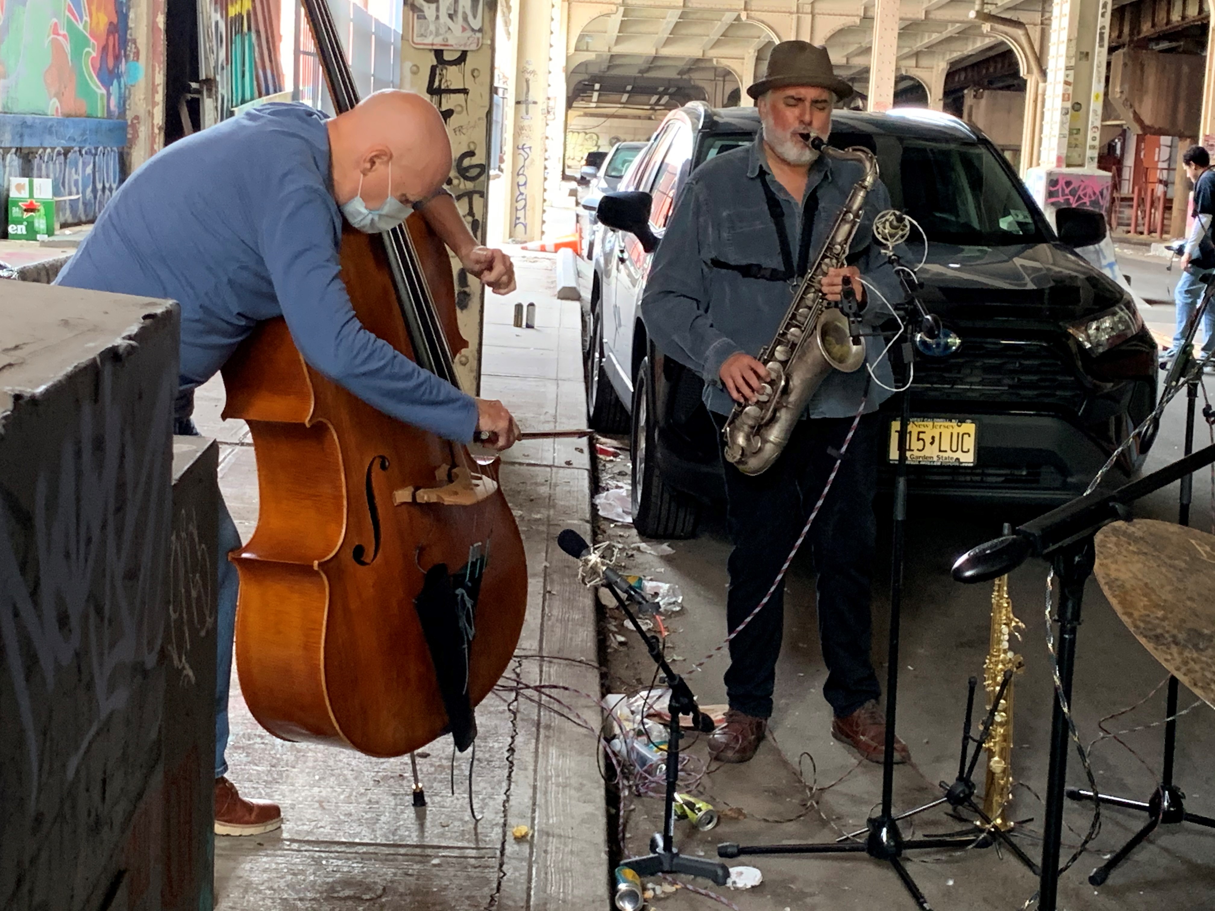 Tony Malaby and Mark Helias under the Turnpike