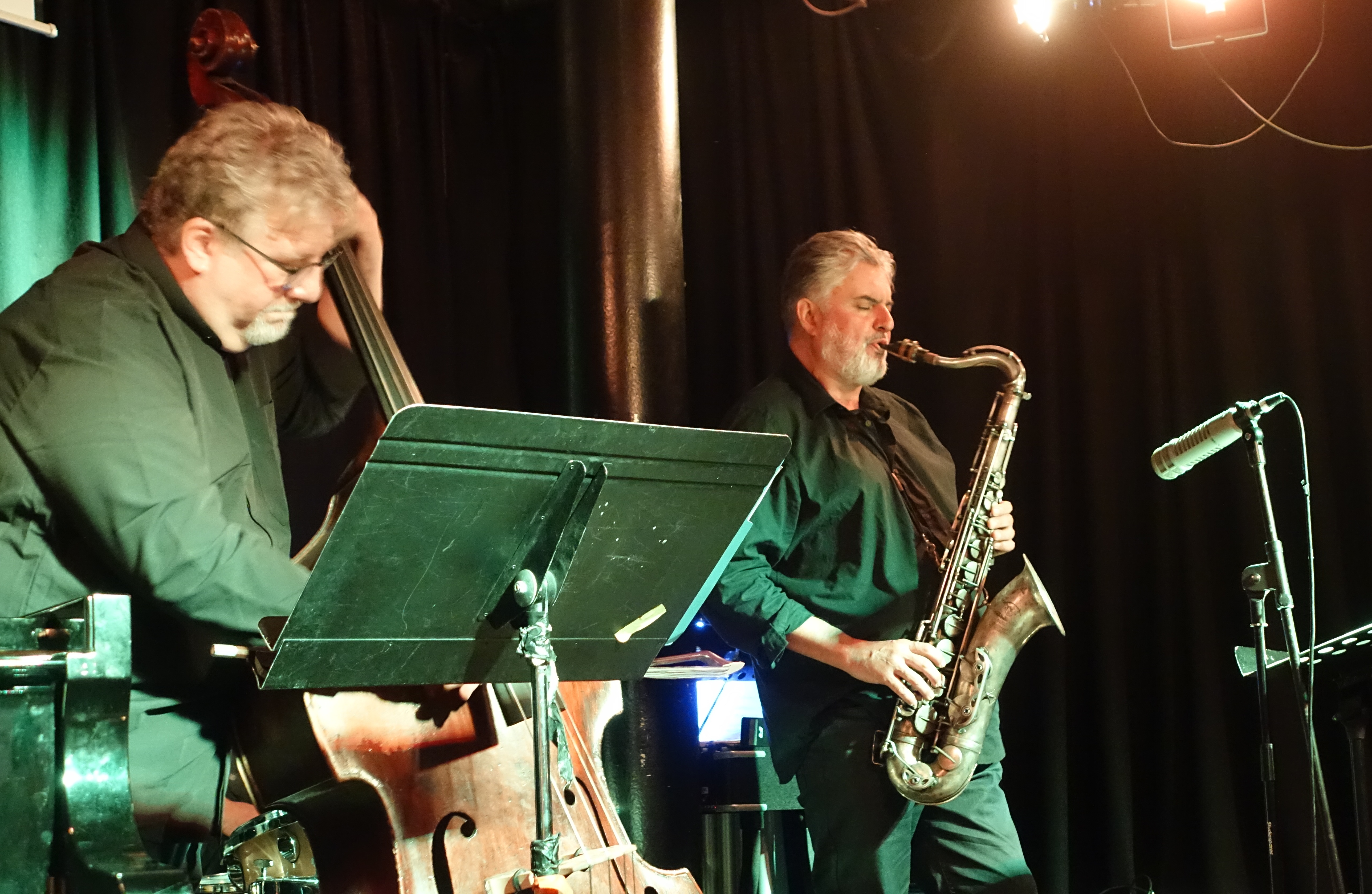 Michael Formanek and Tony Malaby at the Vortex, London in May 2019