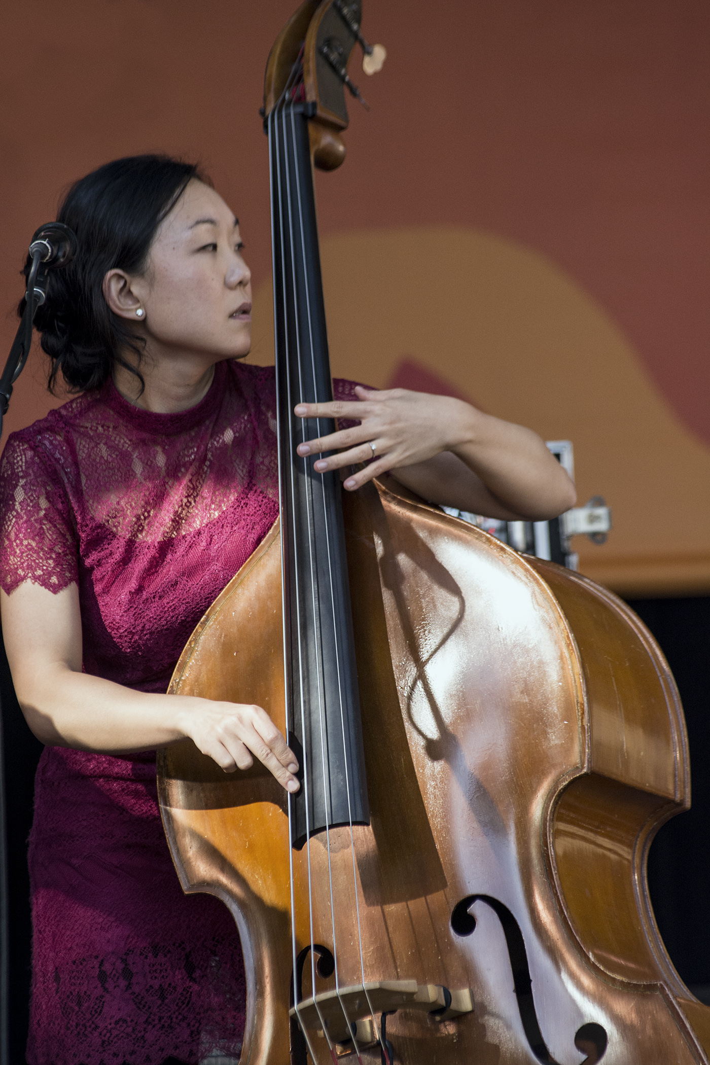 Linda May Han Oh at Monterey Jazz Festival 2017
