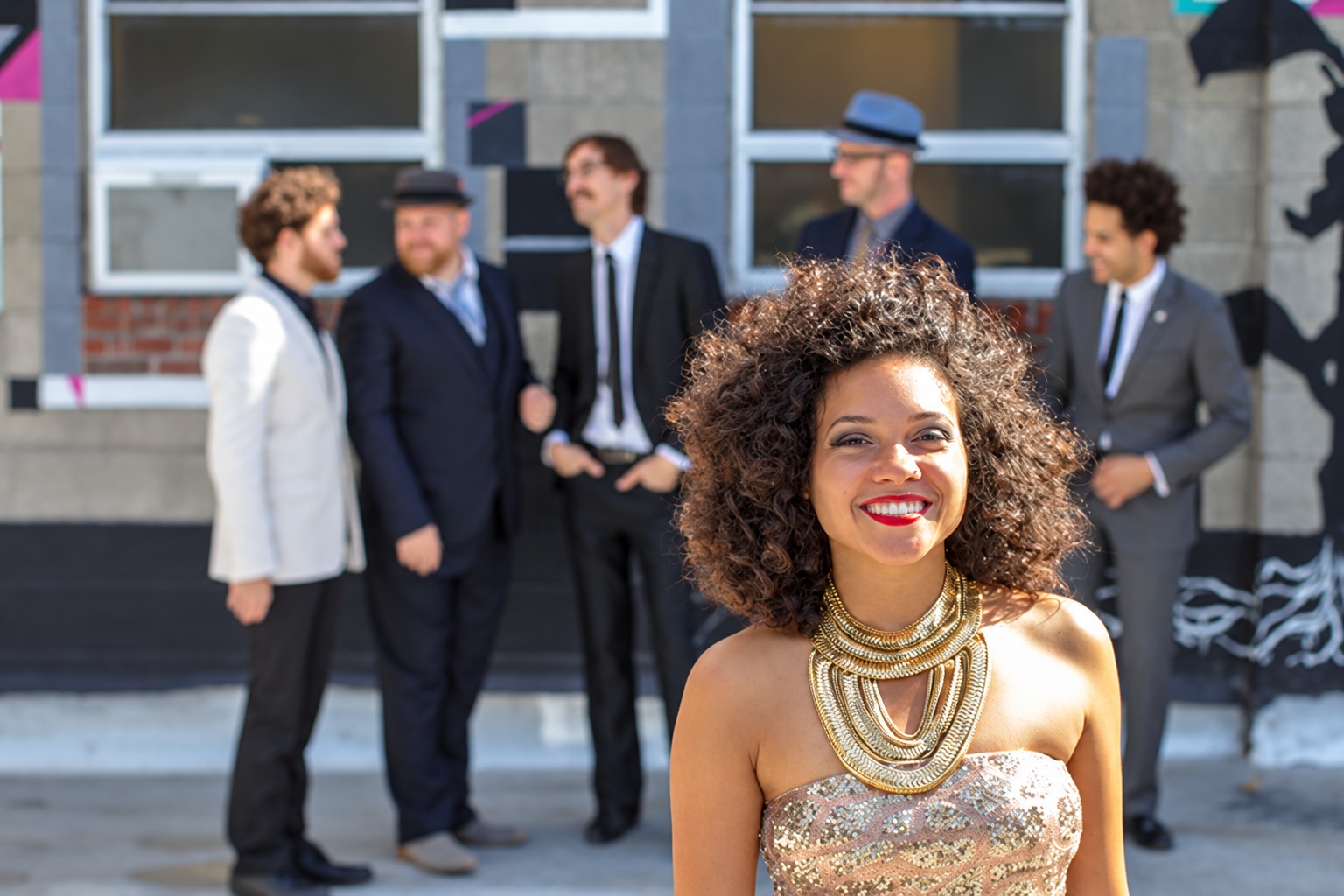 The Candy Shop Boys with Sophia Urista — jazz photo by Matt Parker | All About Jazz