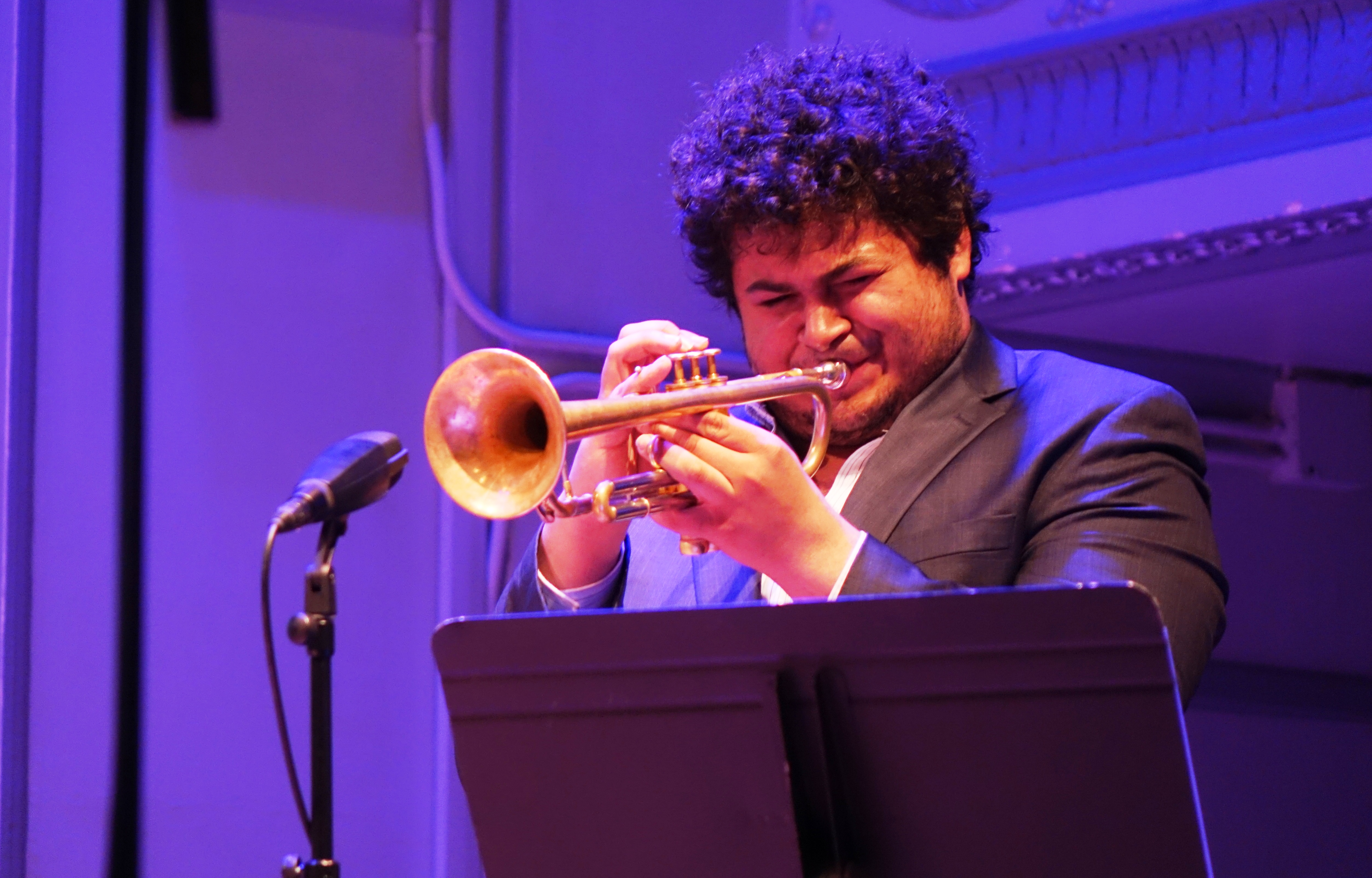 Adam O'Farrill at Roulette, Brooklyn in May 2018