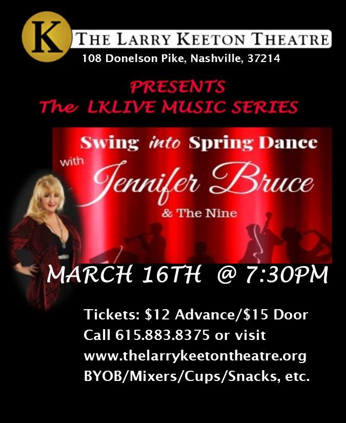 Jennifer Bruce & The Nine At The Larry Keeton Theatre