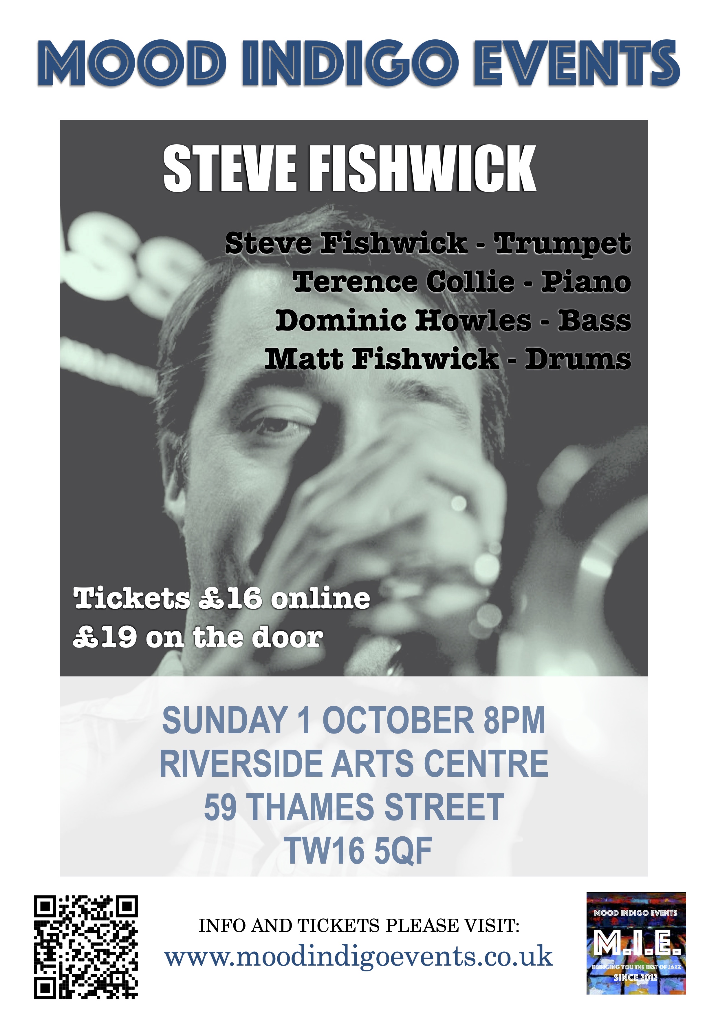 Riverside Arts Jazz Feat. Steve Fishwick