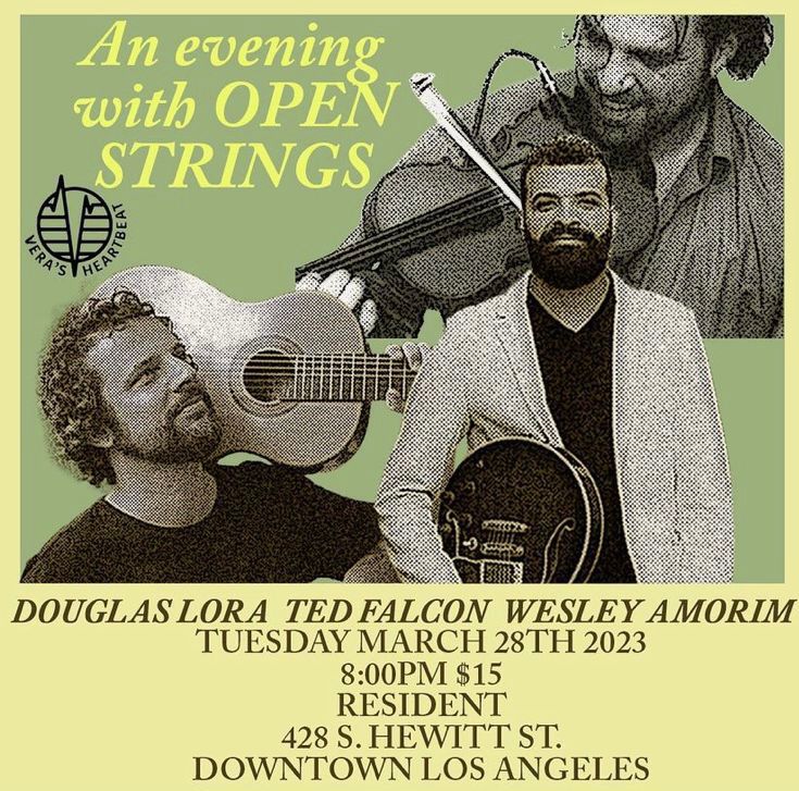 Open Strings Trio: Douglas Lora, Ted Falcon, And Wesley Amorim