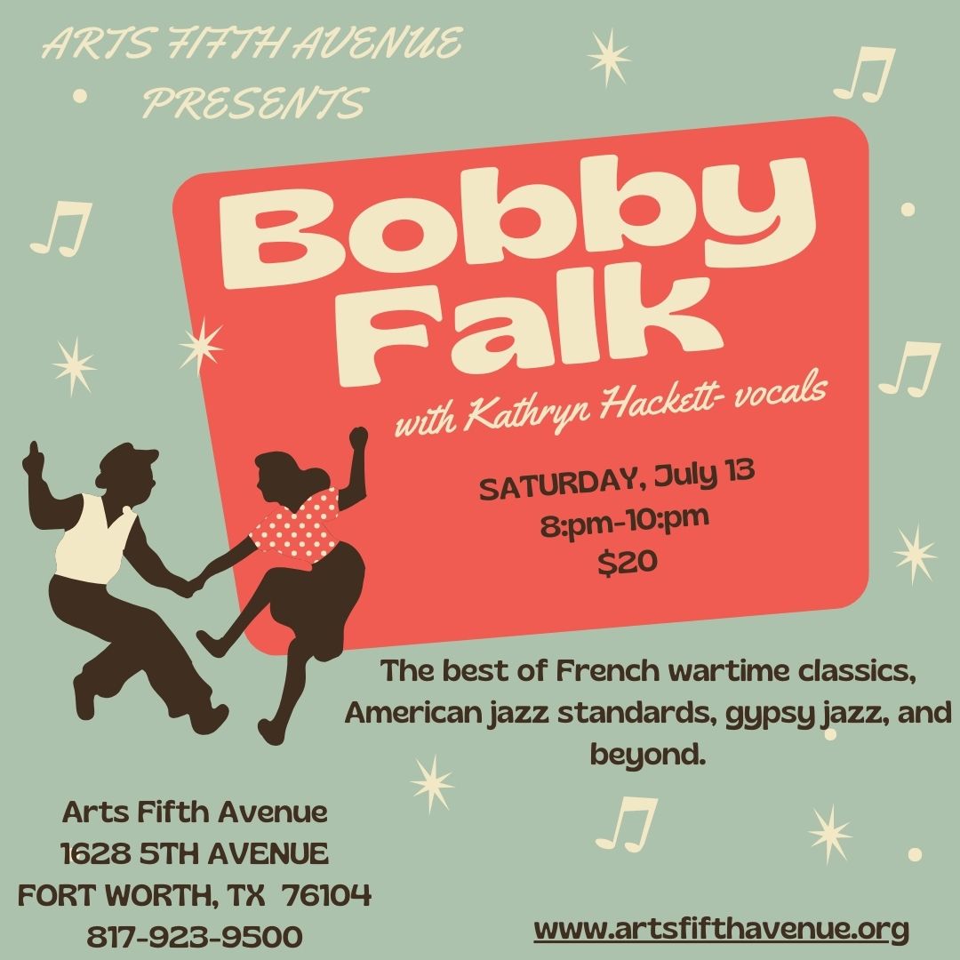 2nd Saturday Jazz: The Bobby Falk Group With ​kathryn Hackett, Vocals