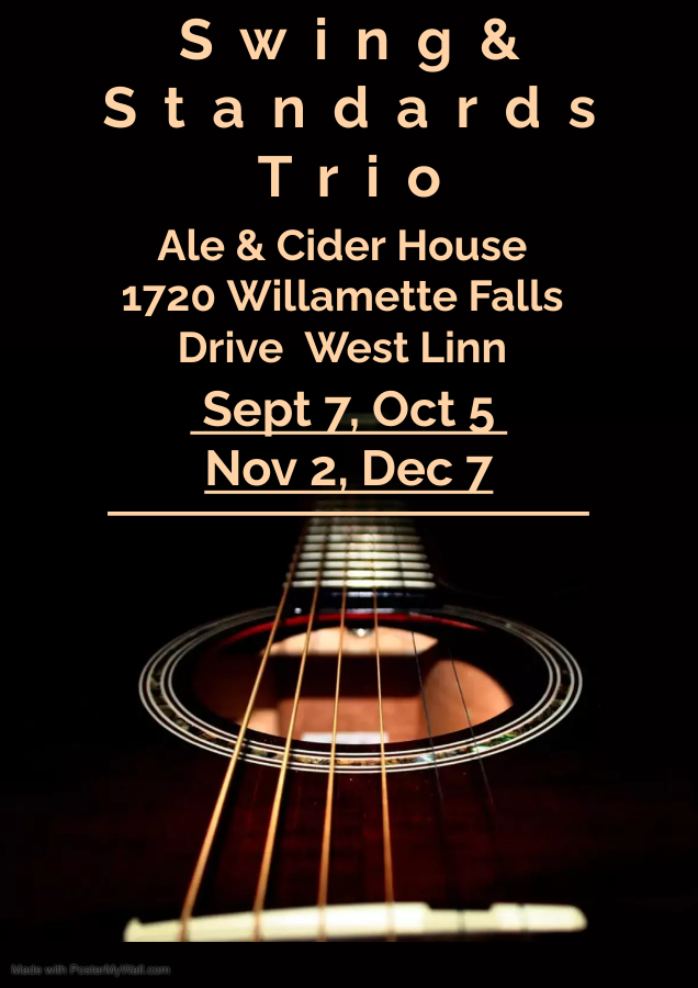 Swing & Standards Trio Ale & Cider House West Linn