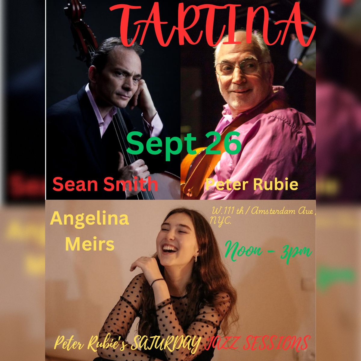 Peter Rubie's Tartina Saturday Jazz Sessions — jazz photo by Peter Rubie | All About Jazz