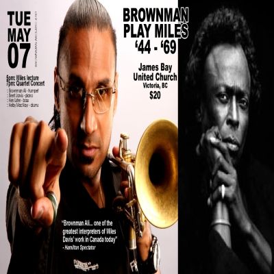 Tuesday Night Jazz At The Church Proudly Presents The Brownman Akoustic 4-tet Plays Miles Davis!