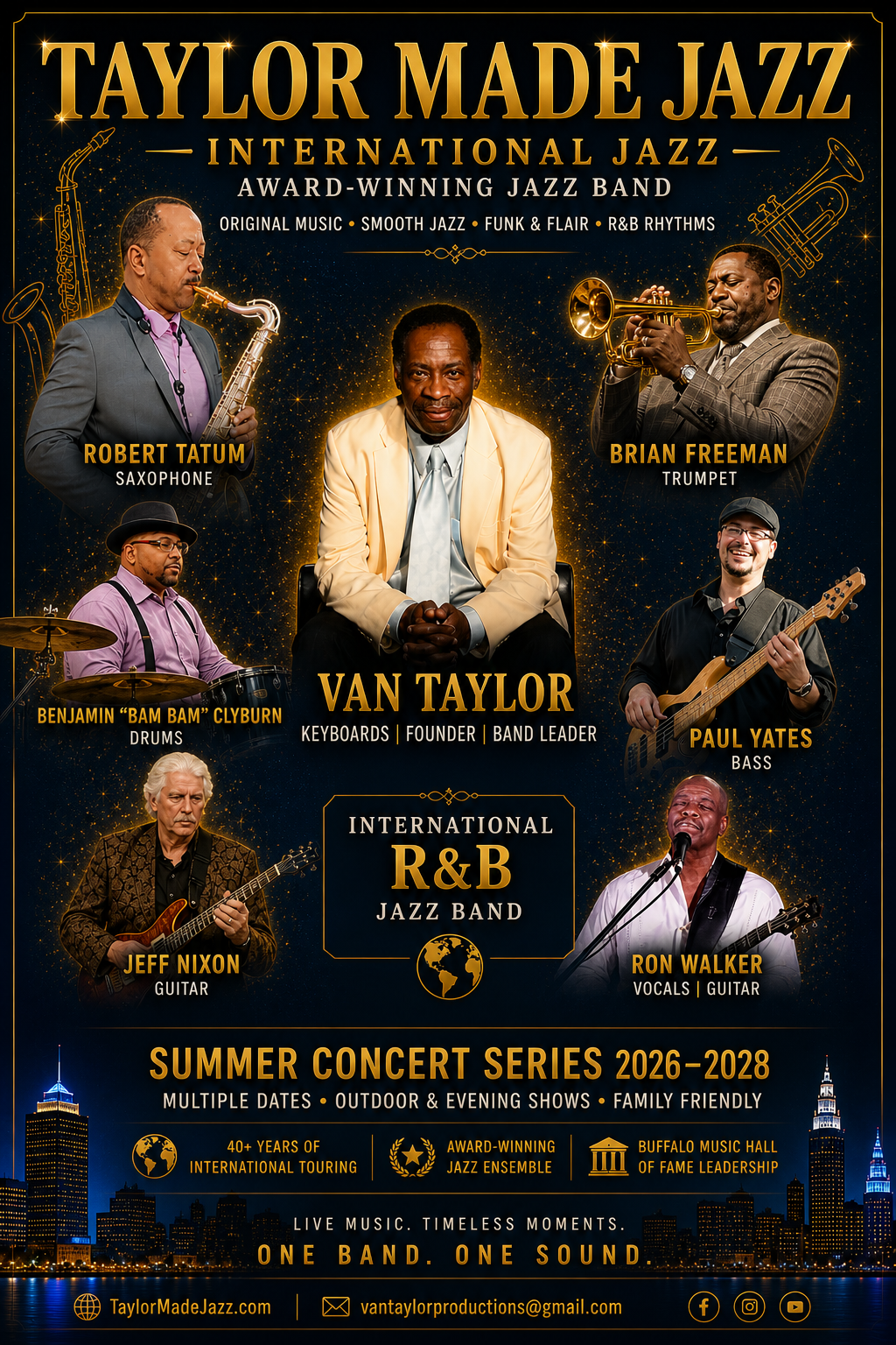 Van Taylor - Taylor Made Jazz — jazz photo by Van Taylor | All About Jazz