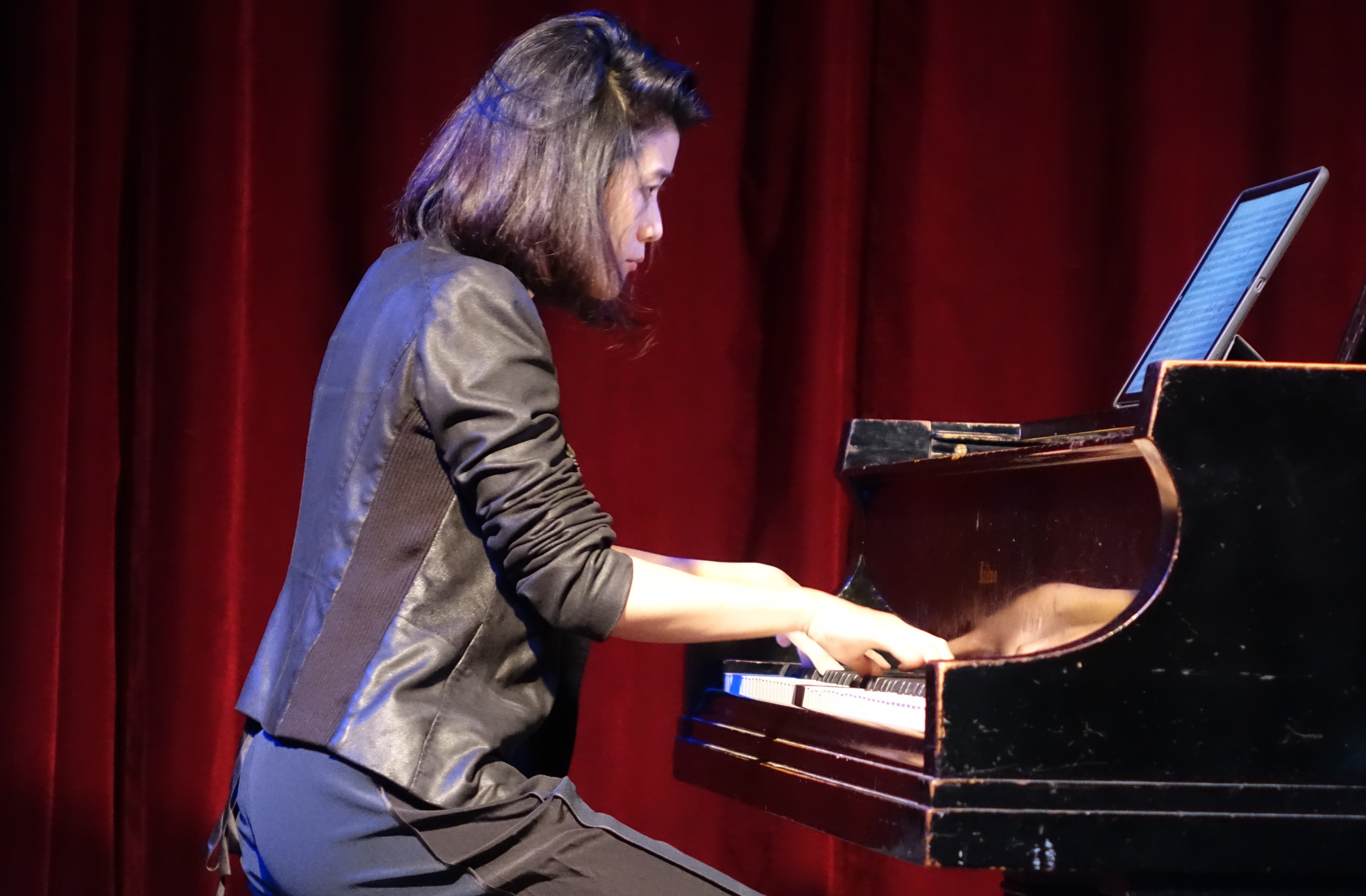 Erika Dohi at the Jazz Gallery, NYC in May 2018