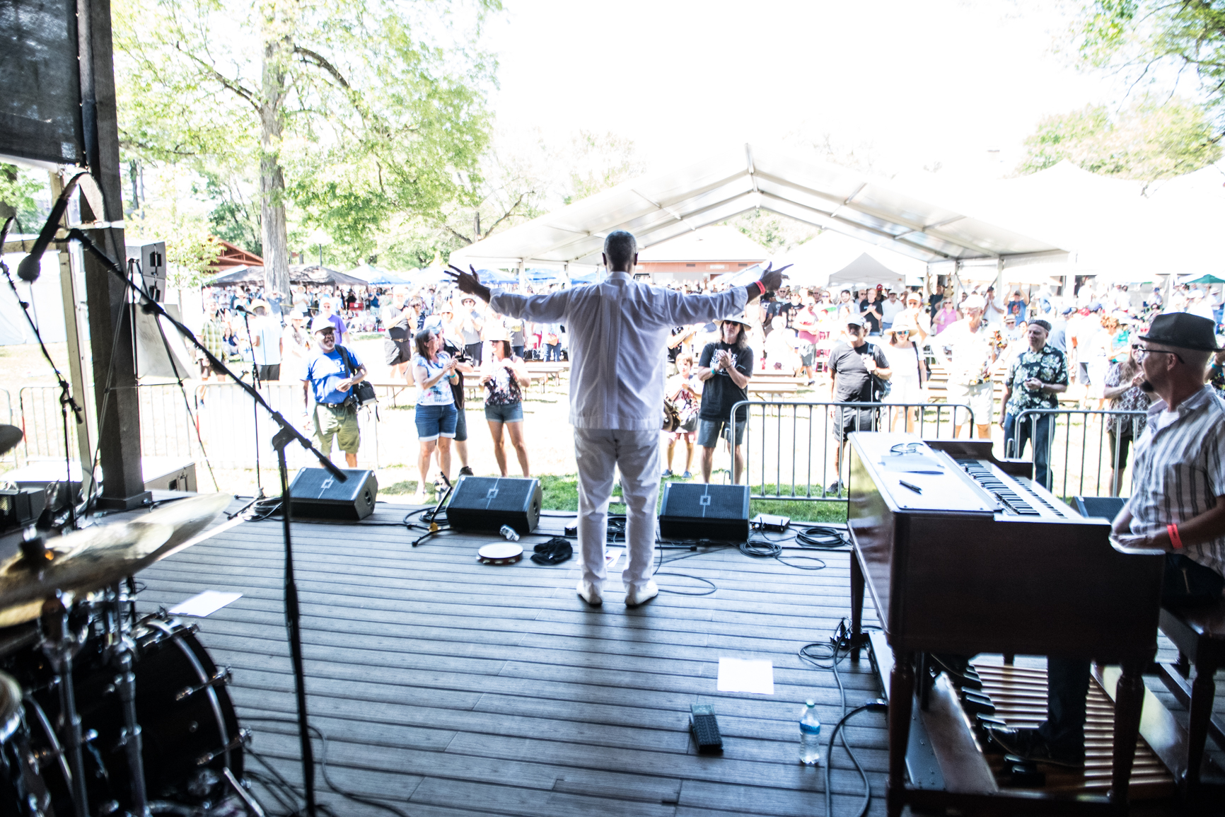 Craig Handy at the 2022 Saratoga Jazz Festival