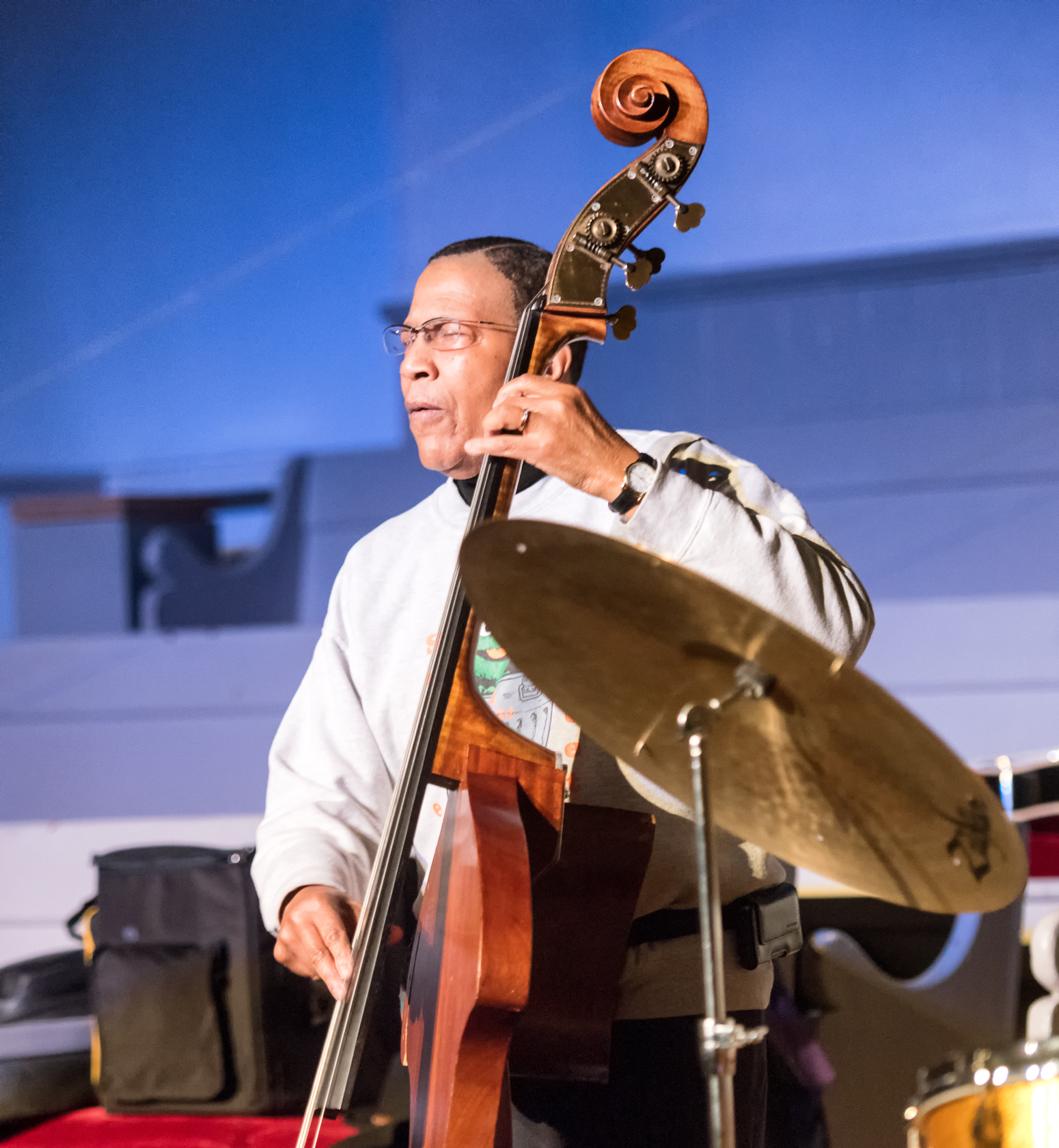 Bob Cranshaw at Jazz Legends Play for Disability Pride at Nyc Winter Jazzfest 2015