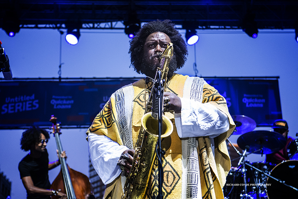 Kamasi Washington at the 2017 Detroit Jazz Festival