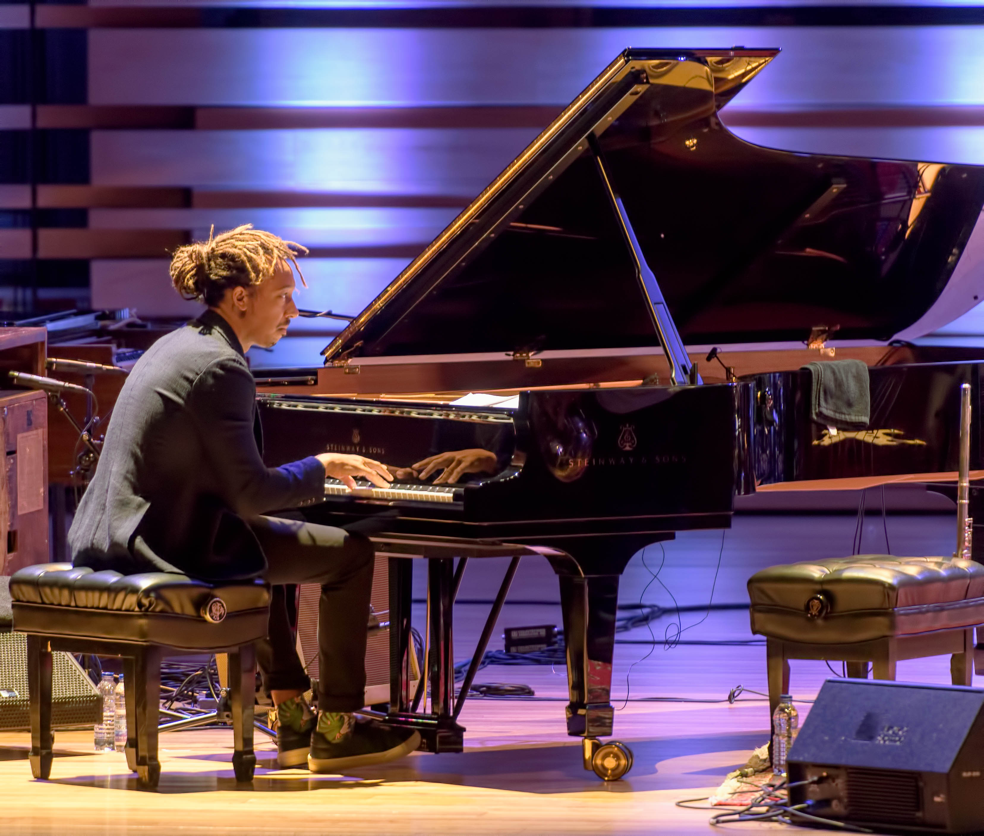 Gerald Clayton with the Charles Lloyd Quartet at The Montreal International Jazz Festival 2017