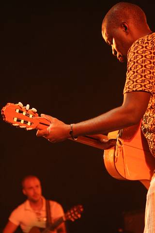 Woz Kali at the Open Sky Festival, Hermance, Geneva, Switzerland,2005