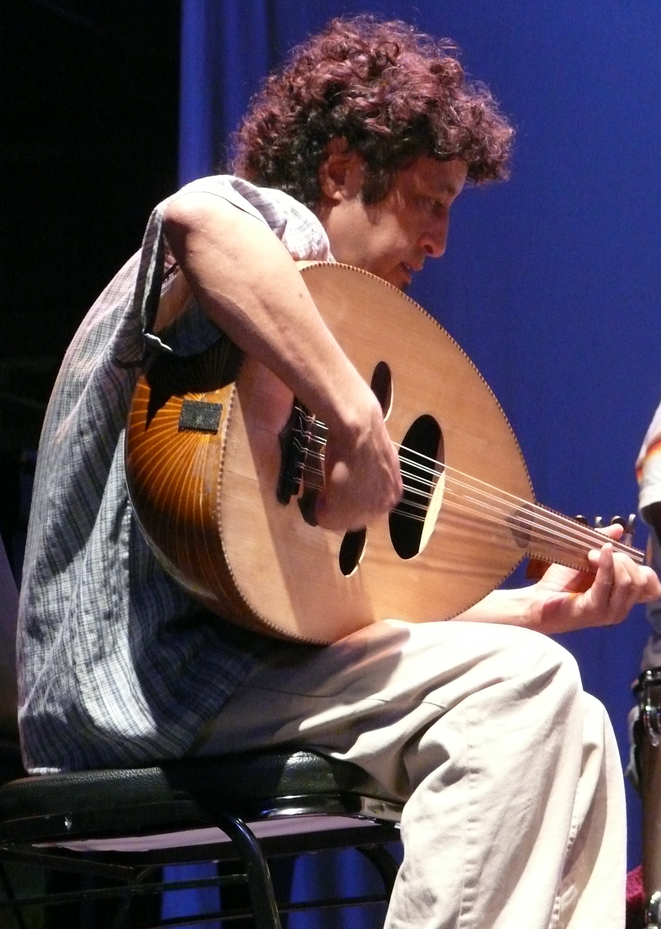 Brahim Frigbane at the 2010 Vision Festival in New York