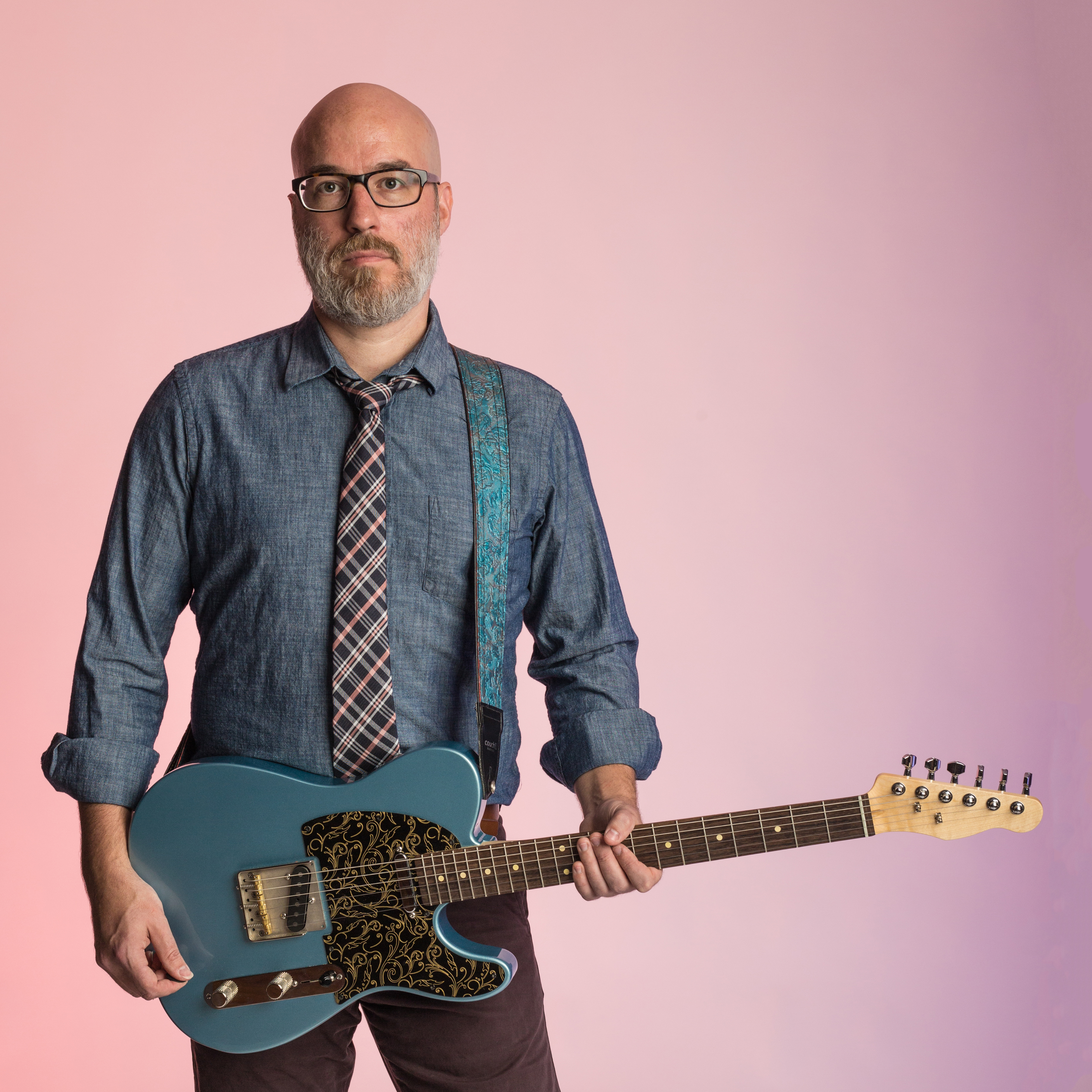Guitarist Cameron Mizell photo by Gustavo Rodriguez