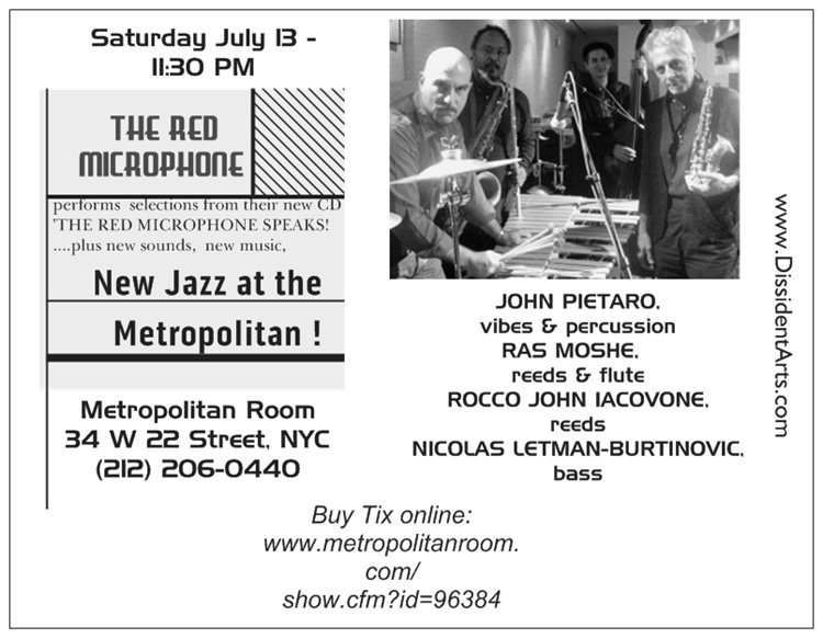 The red microphone @ the met room