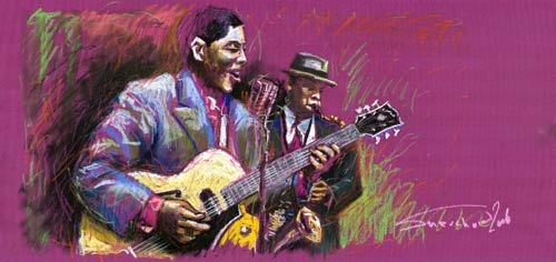 Jazz.Pastel on Paper.33x70cm.2006