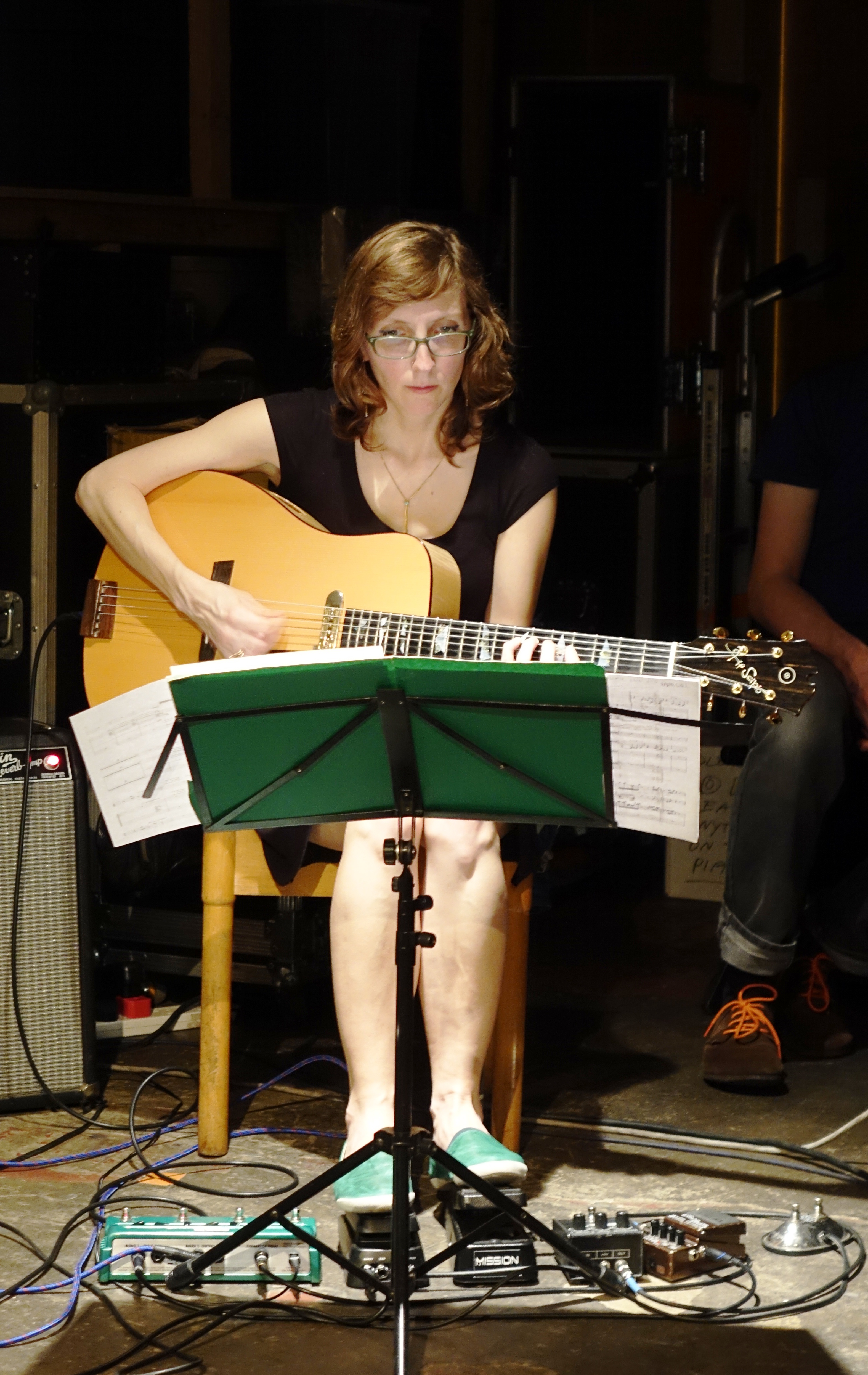 Mary Halvorson at Cafe Oto, London in May 2018