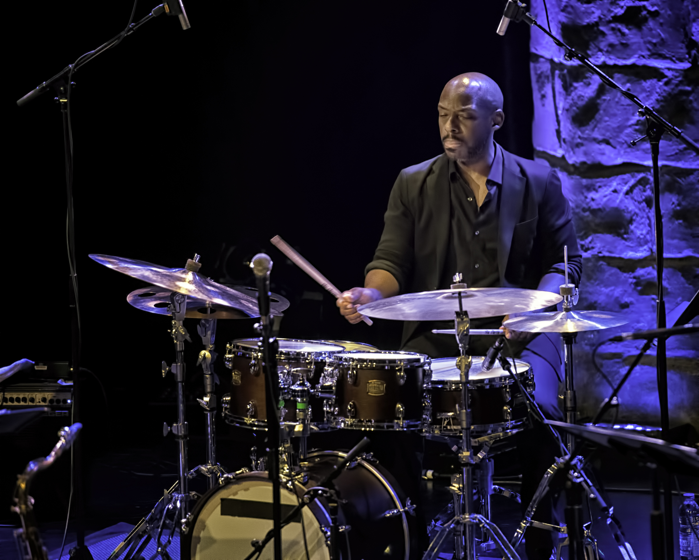 E.J. Strickland with Ravi Coltrane and the Void at The Montreal International Jazz Festival 2017