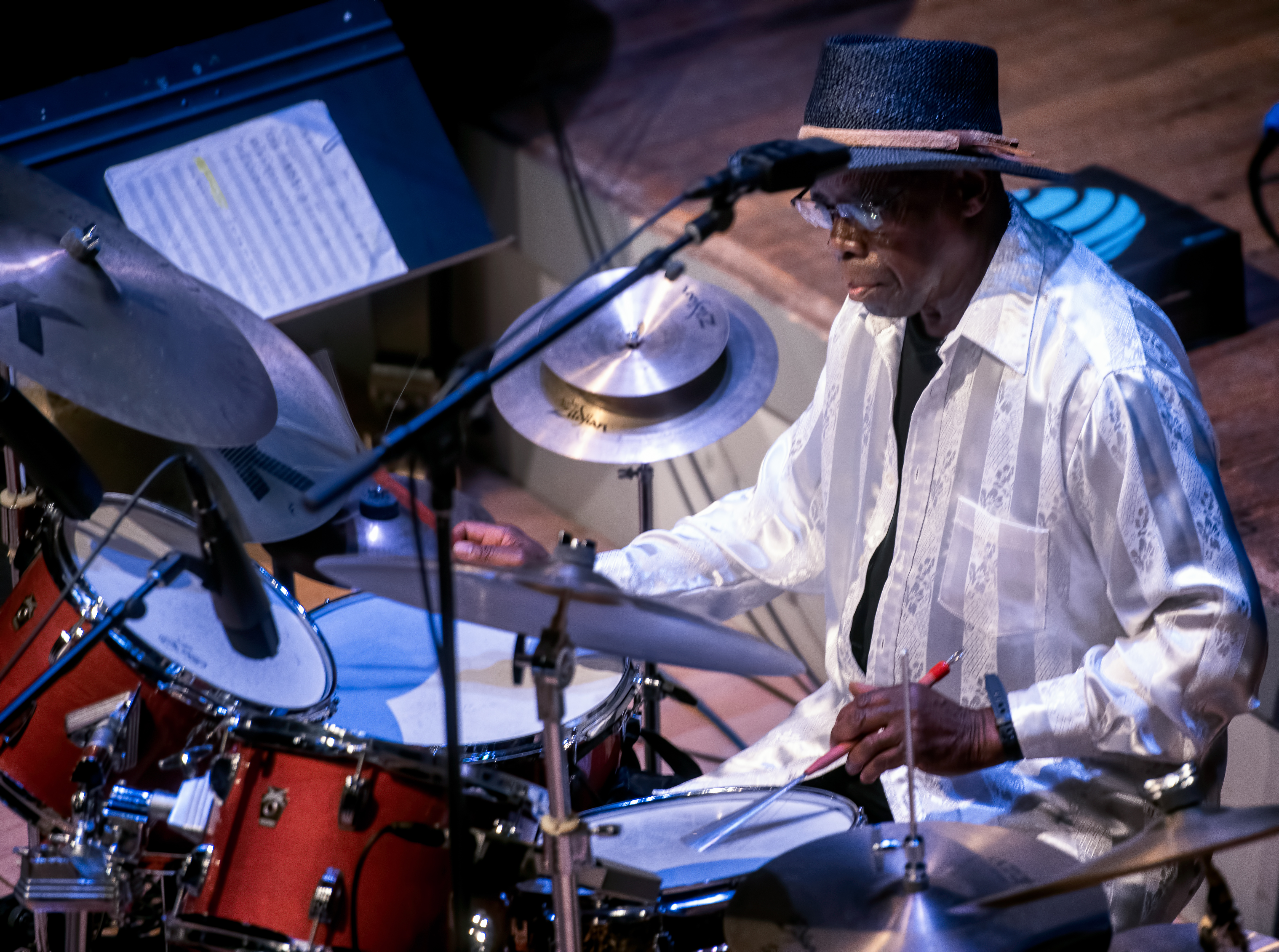 Andrew Cyrille and Lebroba At the Vision Festival 2019