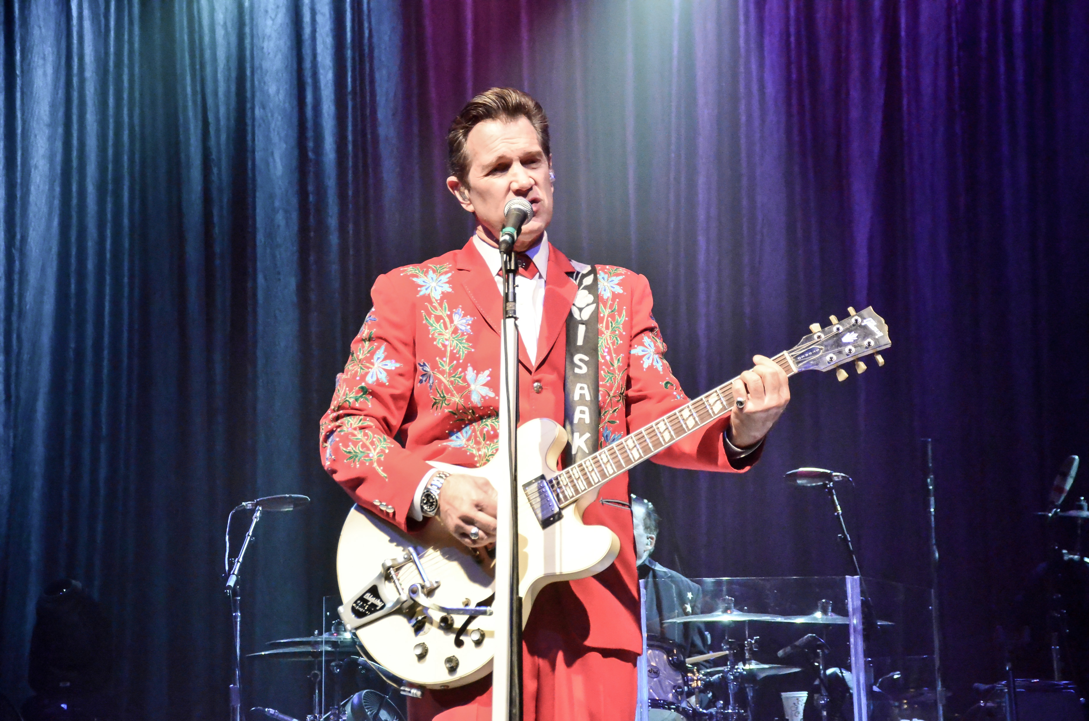 Chris Isaak at NYCB Theatre at Westbury on 5-5-2016. 