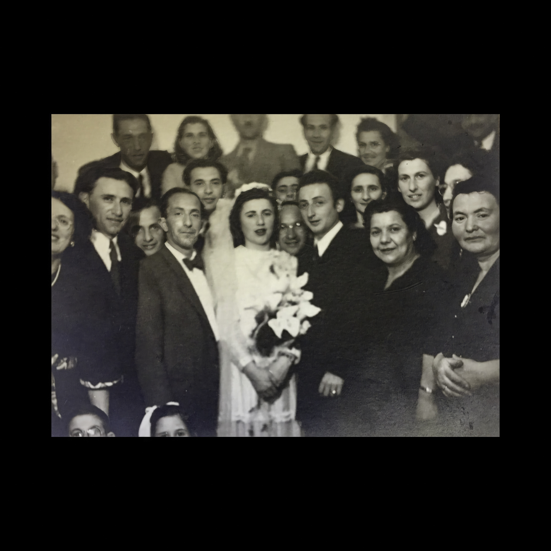 Allison Au's Maternal Grandparents' Wedding In Israel, 1950