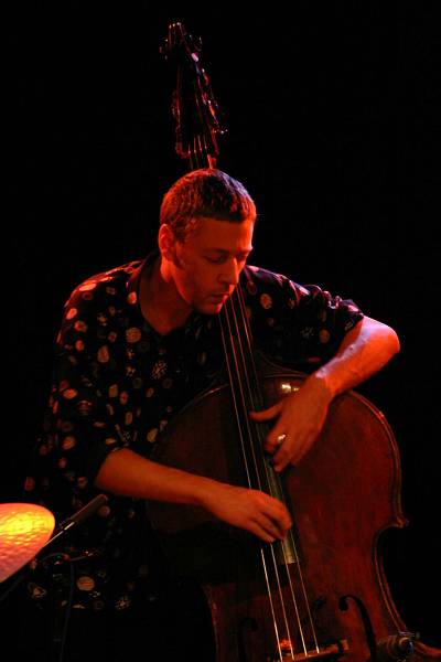 Jean-Philippe Viret with "Jean-Philippe Viret Trio" at Amr, Sud Des Alpes, Geneva, Switzerland, 2004