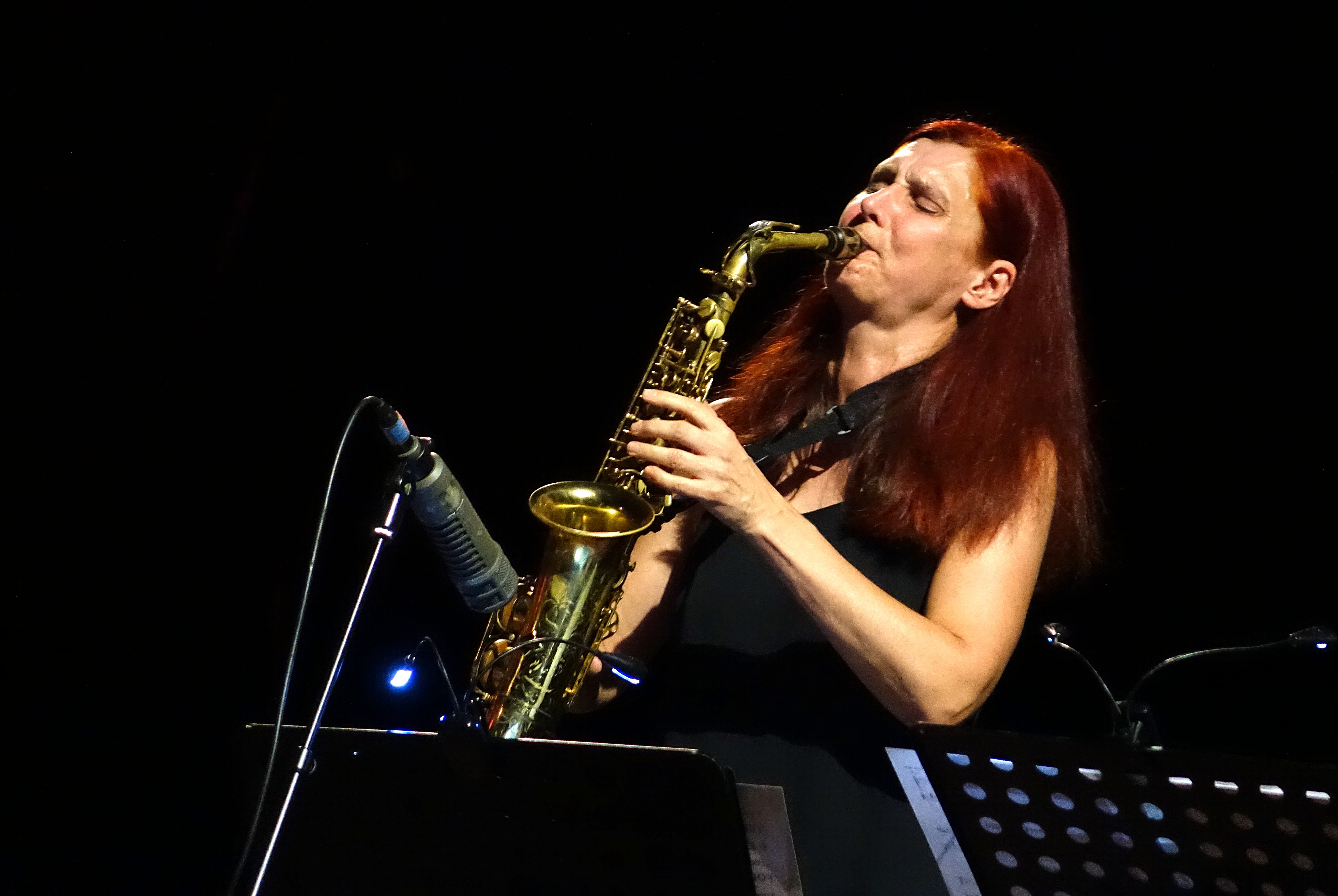 Angelika Niescier at Summer Bummer 2026 — jazz photo by John Sharpe | All About Jazz