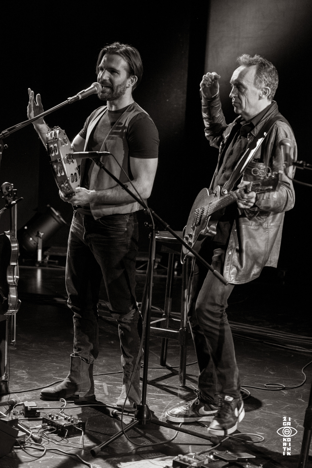 Justin Adams and Mauro Durante