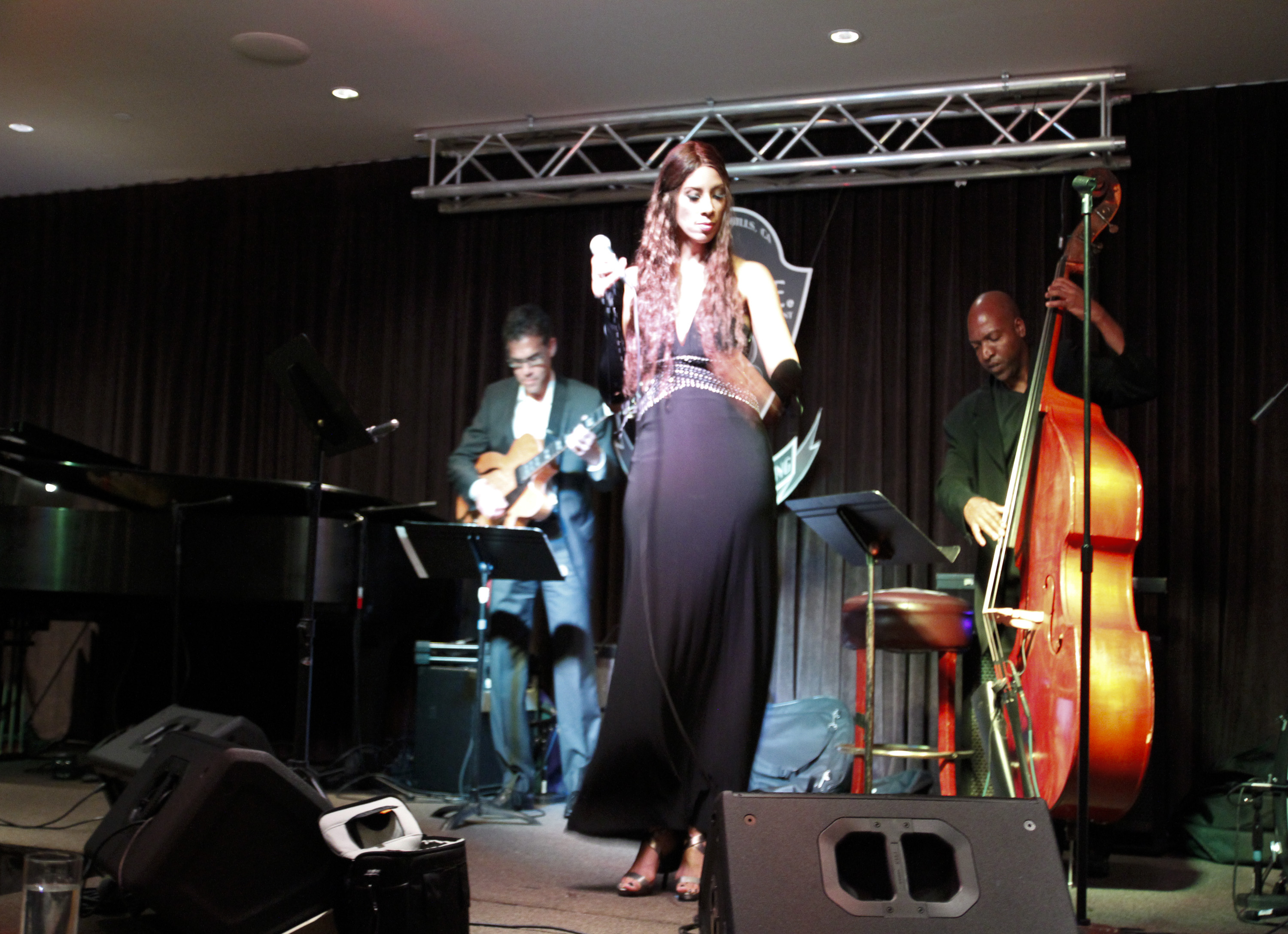 Kaylene peoples in concert at h.o.m.e. beverly hills on july 5, 2013