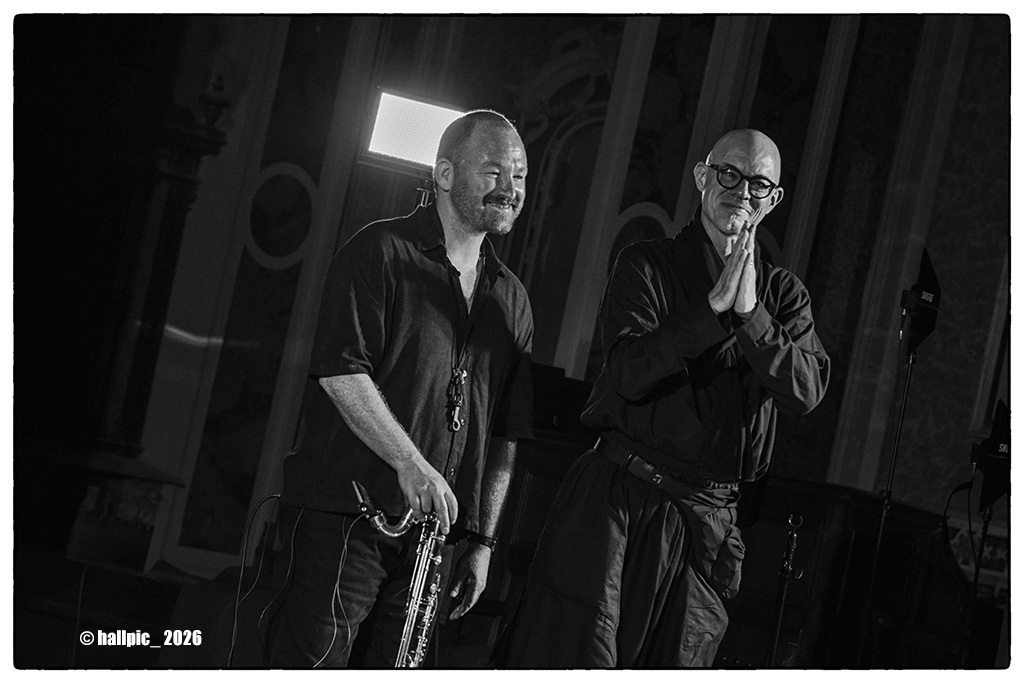 Nik Bärtsch & Sha Duo — jazz photo by Pietro Previti | All About Jazz