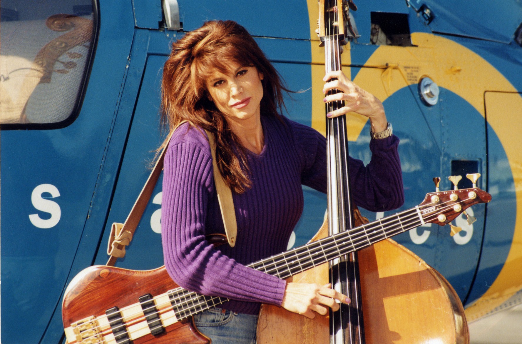 York with Upright and Electric Basses — jazz photo by Jennifer York | All About Jazz