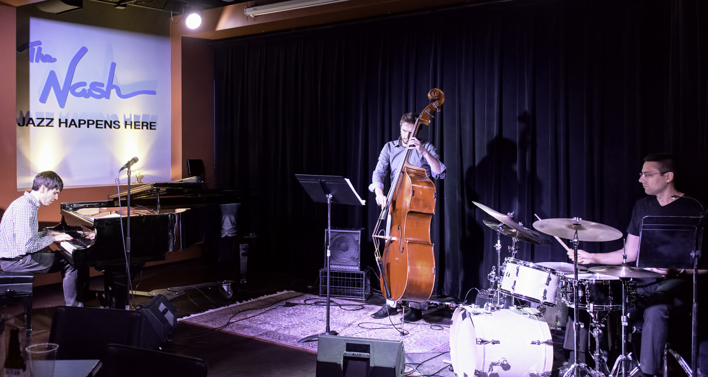 Glenn Zaleski, Ben Hedquist and Robby Carrillo at the Nash in Phoenix