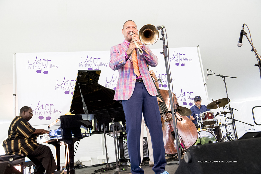 Delfeayo Marsalis at the 2017 Jazz in the Valley Jazz Festival