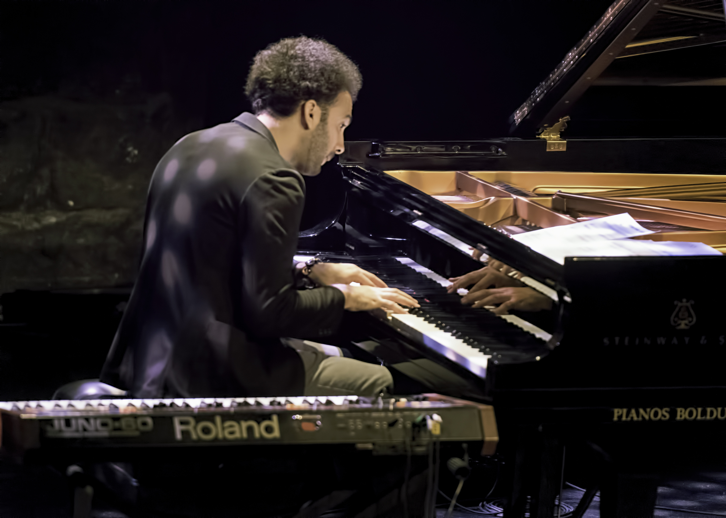 David Virelles Duo With Ravi Coltrane At The Montreal International Jazz Festival 2017