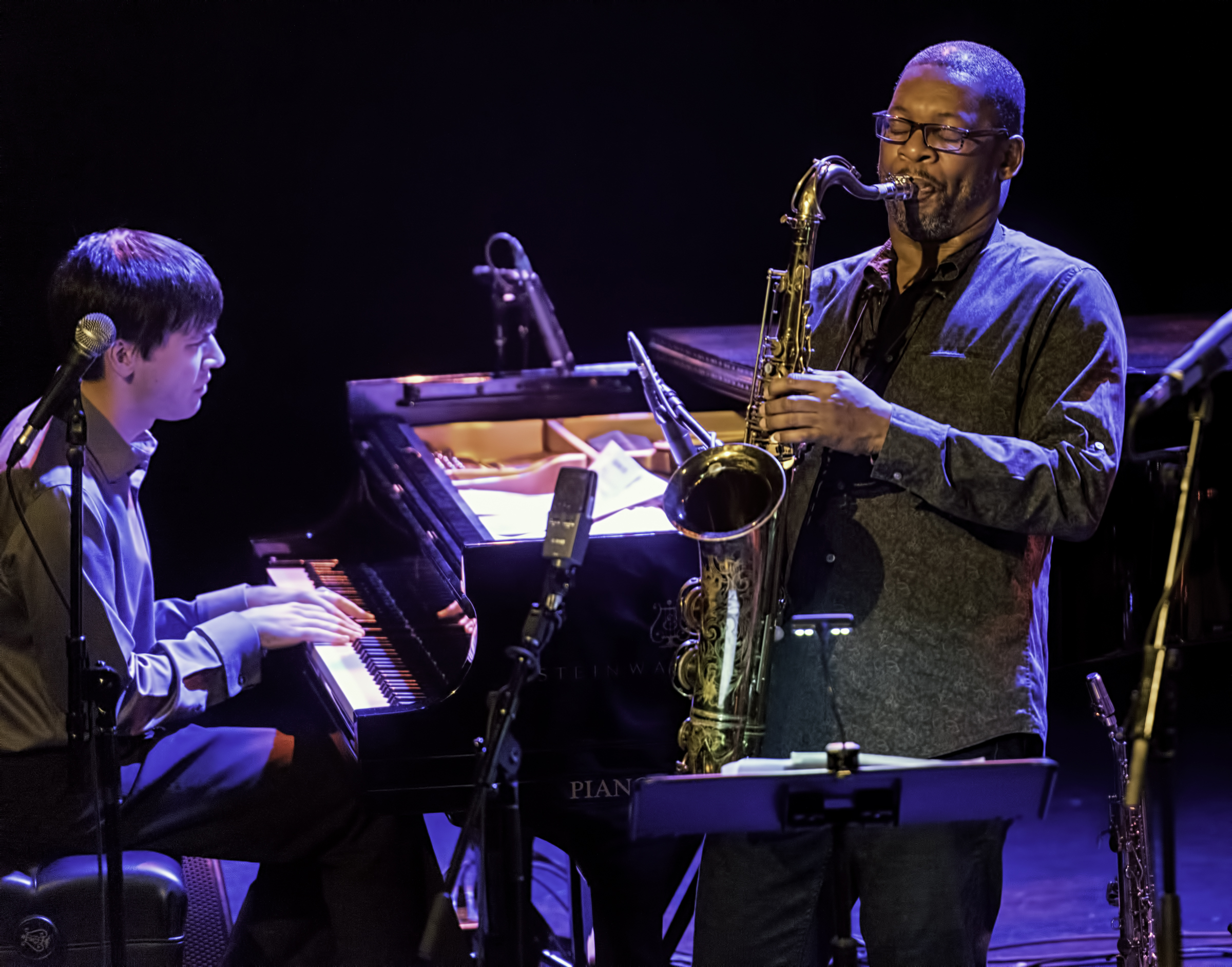 Glenn Zaleski and Ravi Coltrane with the Void at The Montreal International Jazz Festival 2017