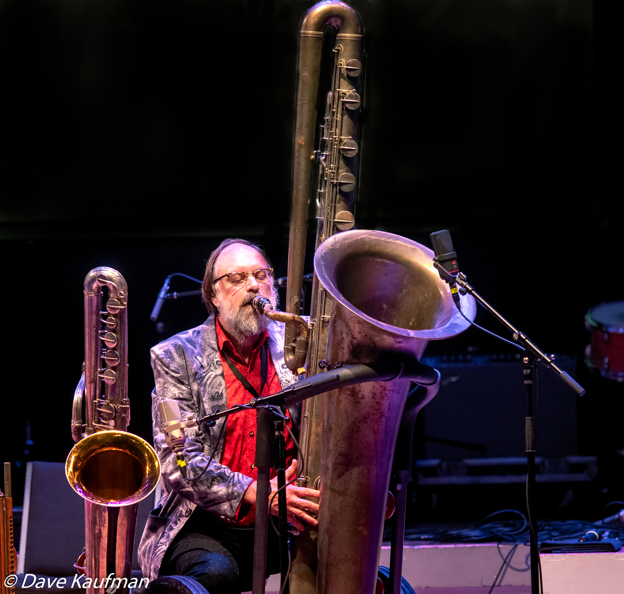 Scott Robinson with the Space Trio At the Vision Festival 2018