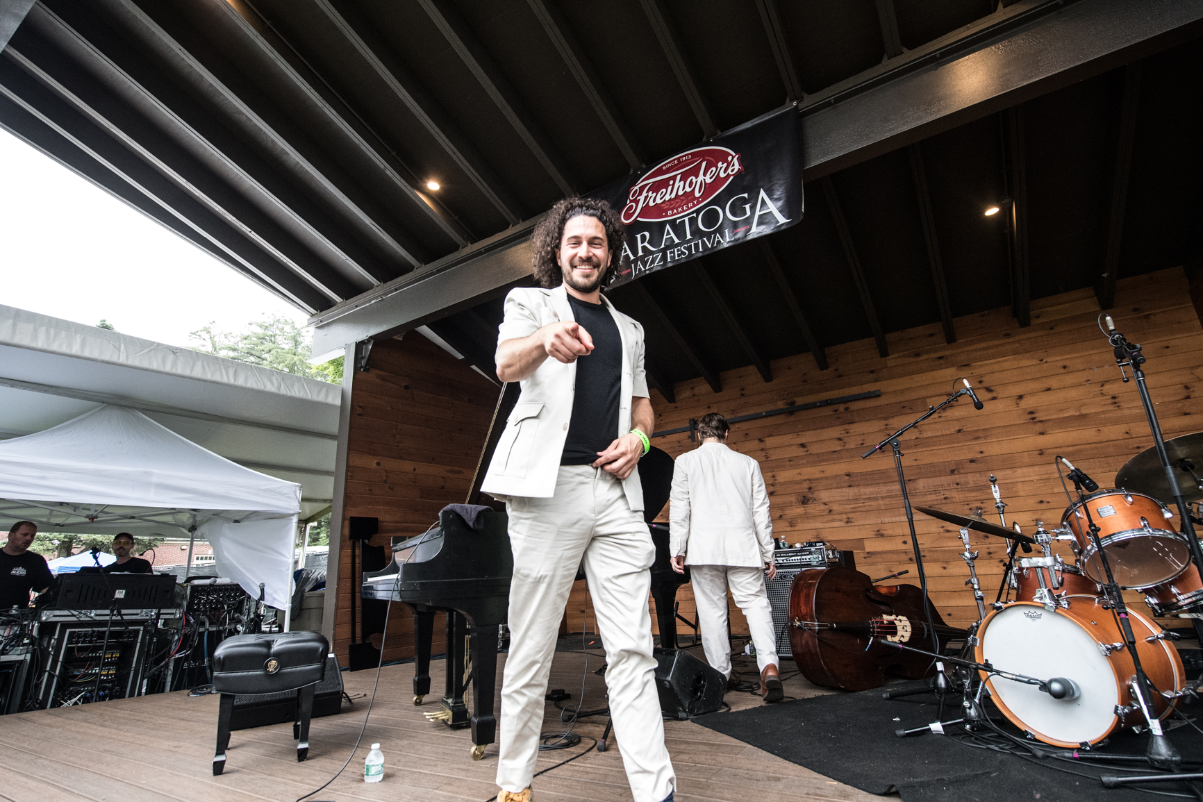 Emmet Cohen at the 2023 Freihofer's Saratoga Jazz Festival