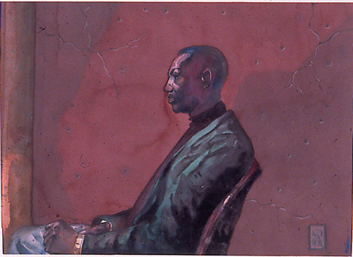 Man Facing Left