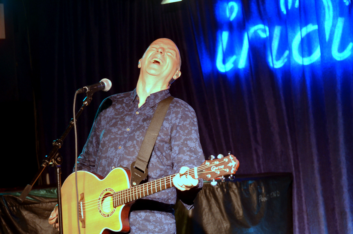 Midge Ure at the Iridium in Nyc on 8-19-2014.