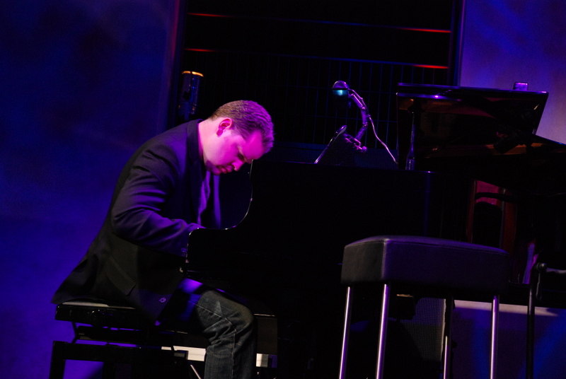 Tony Foster at the Piano Taking a Solo at Moods